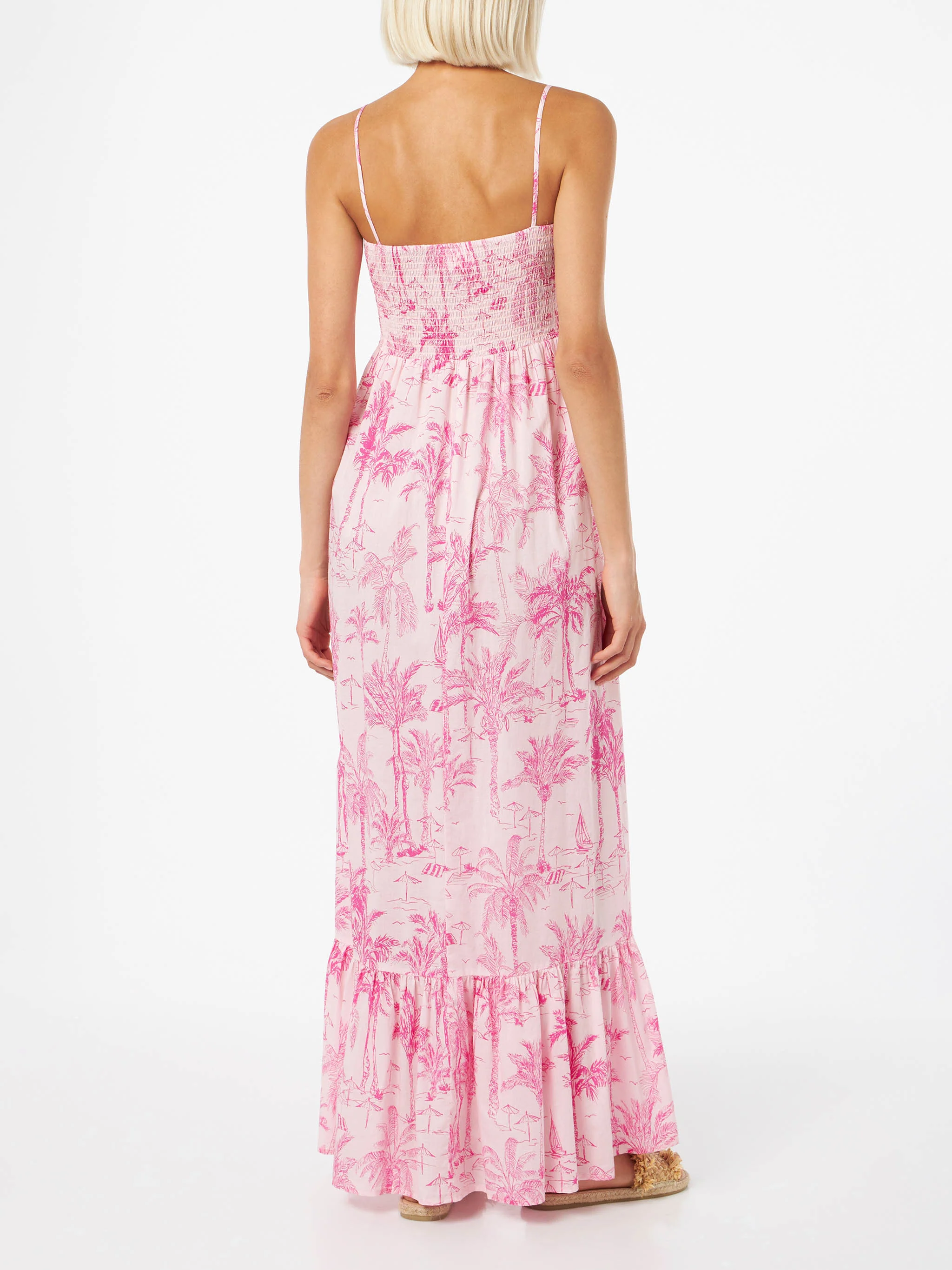 Cotton Jemma dress with smocked embroidery - Image 2