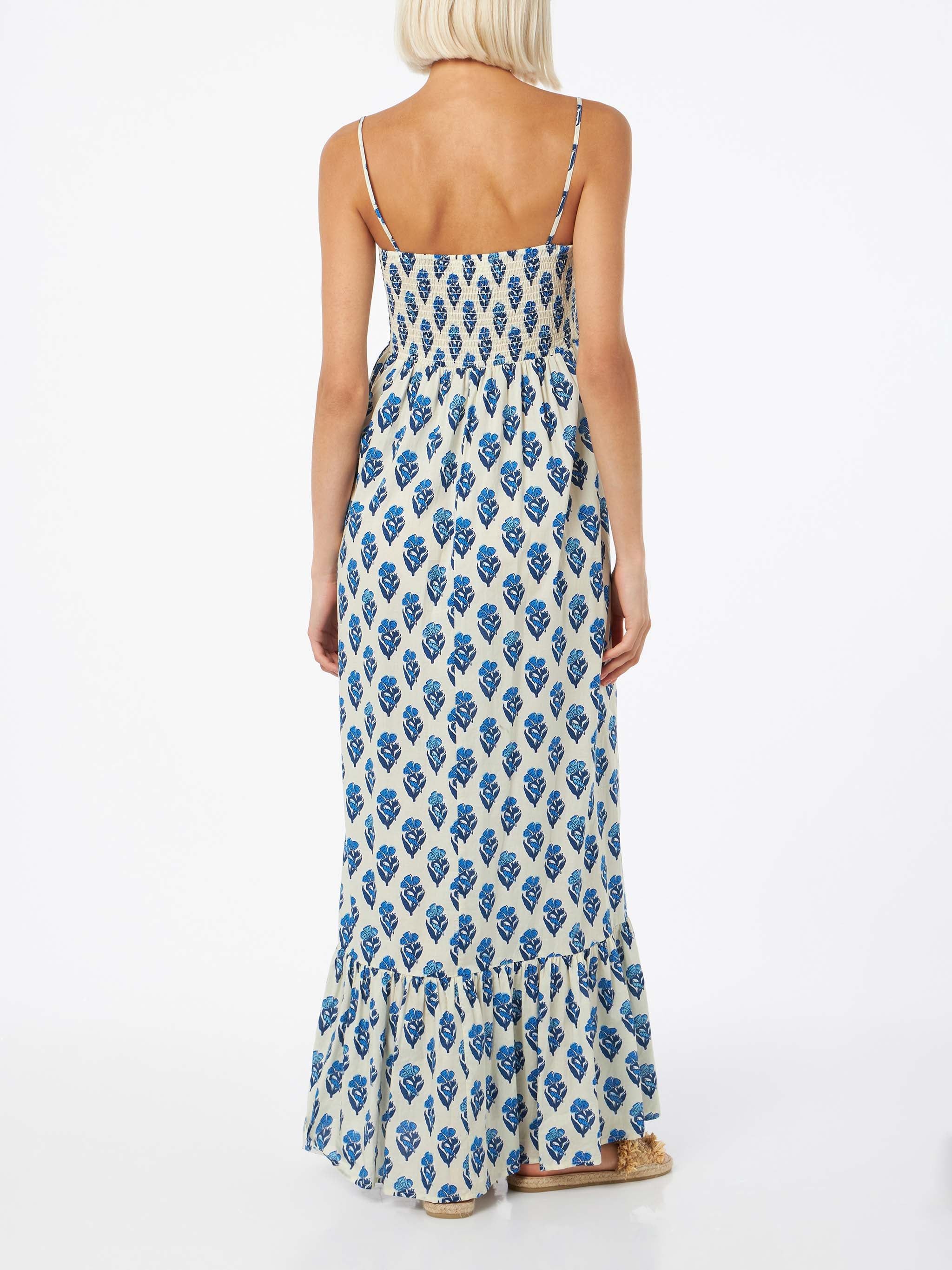 Jemma cotton dress with smocked embroidery - Image 2