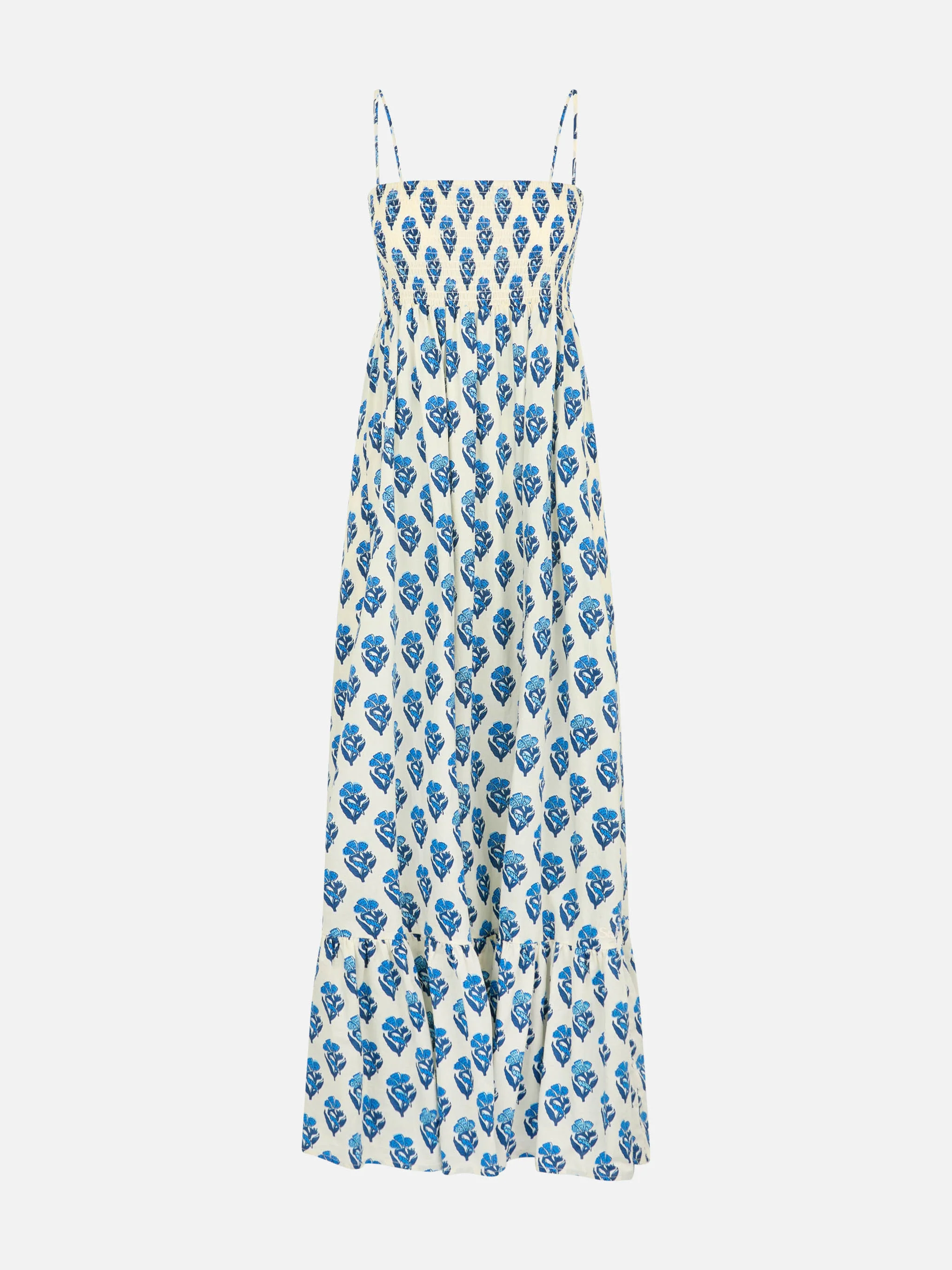 Jemma cotton dress with smocked embroidery - Image 4