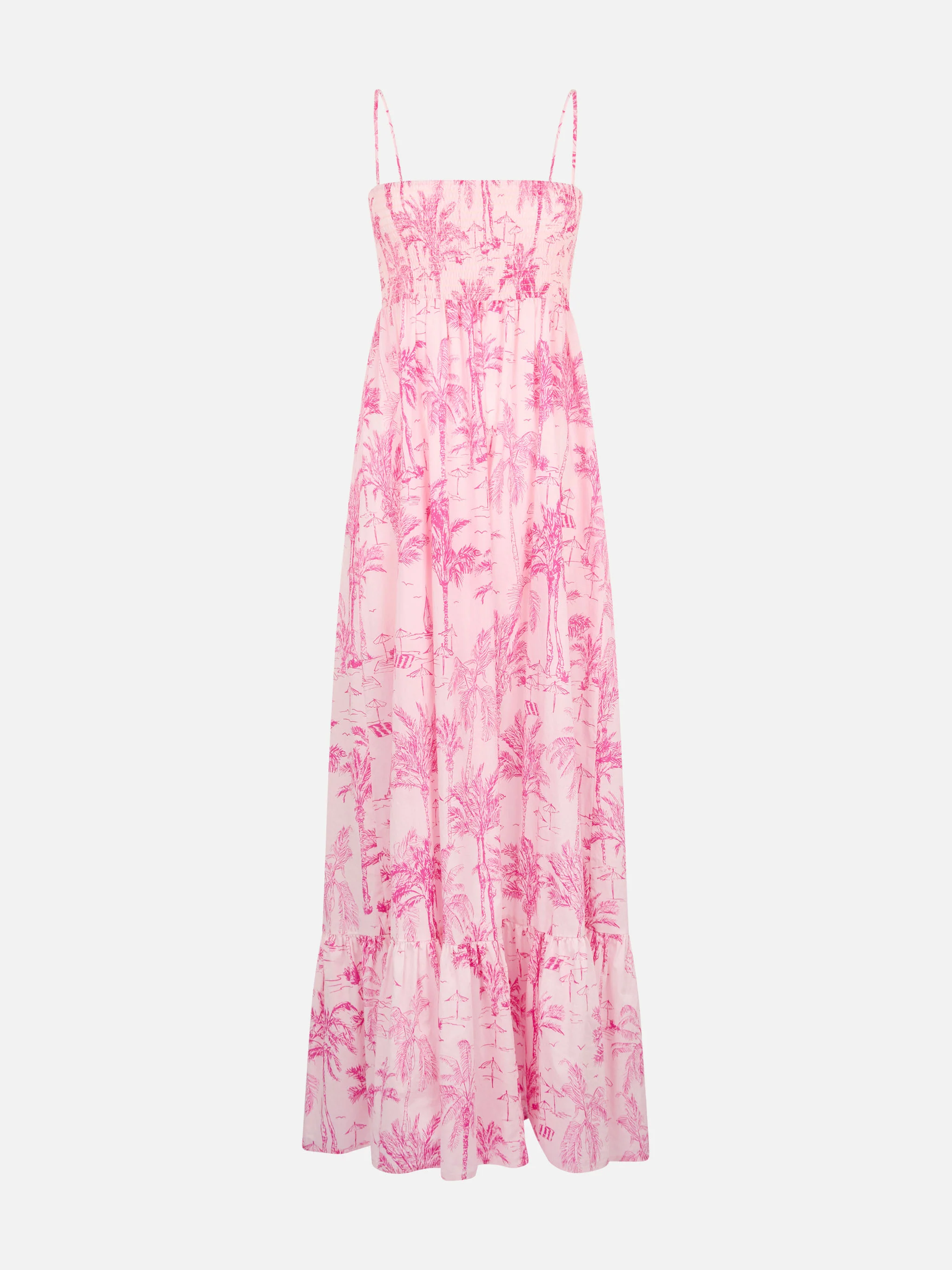 Cotton Jemma dress with smocked embroidery - Image 4