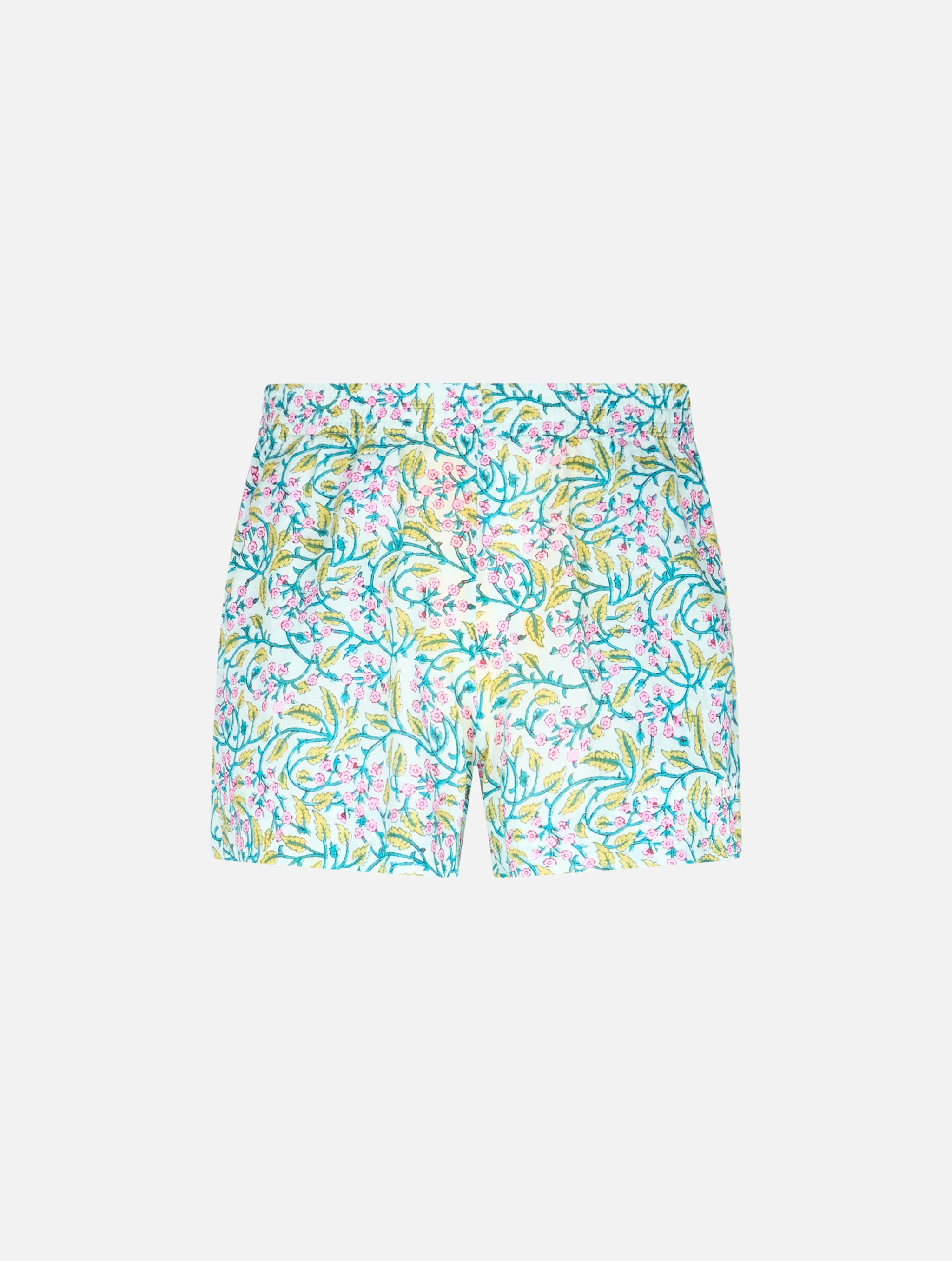 Meave cotton floral pull-up shorts - Image 6