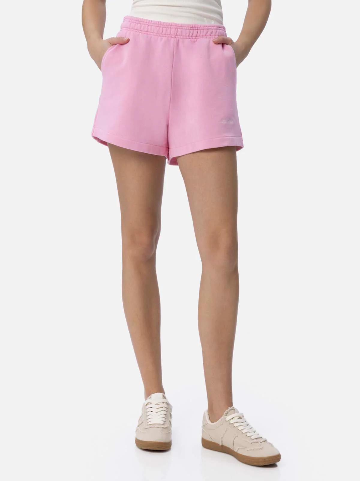 Cate cotton shorts with St. Barth embroidery