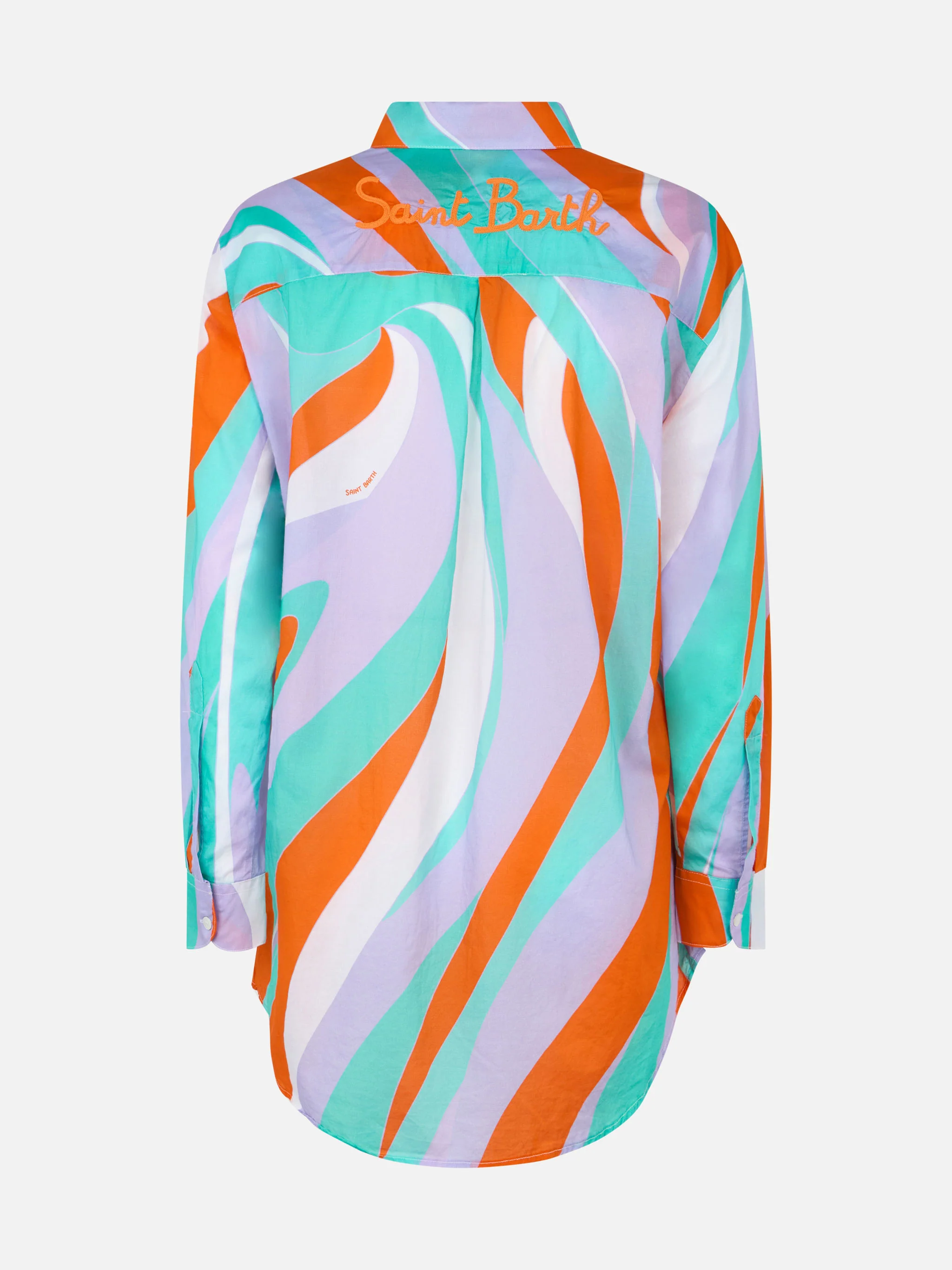Shape wave cotton Brigitte shirt - Image 5
