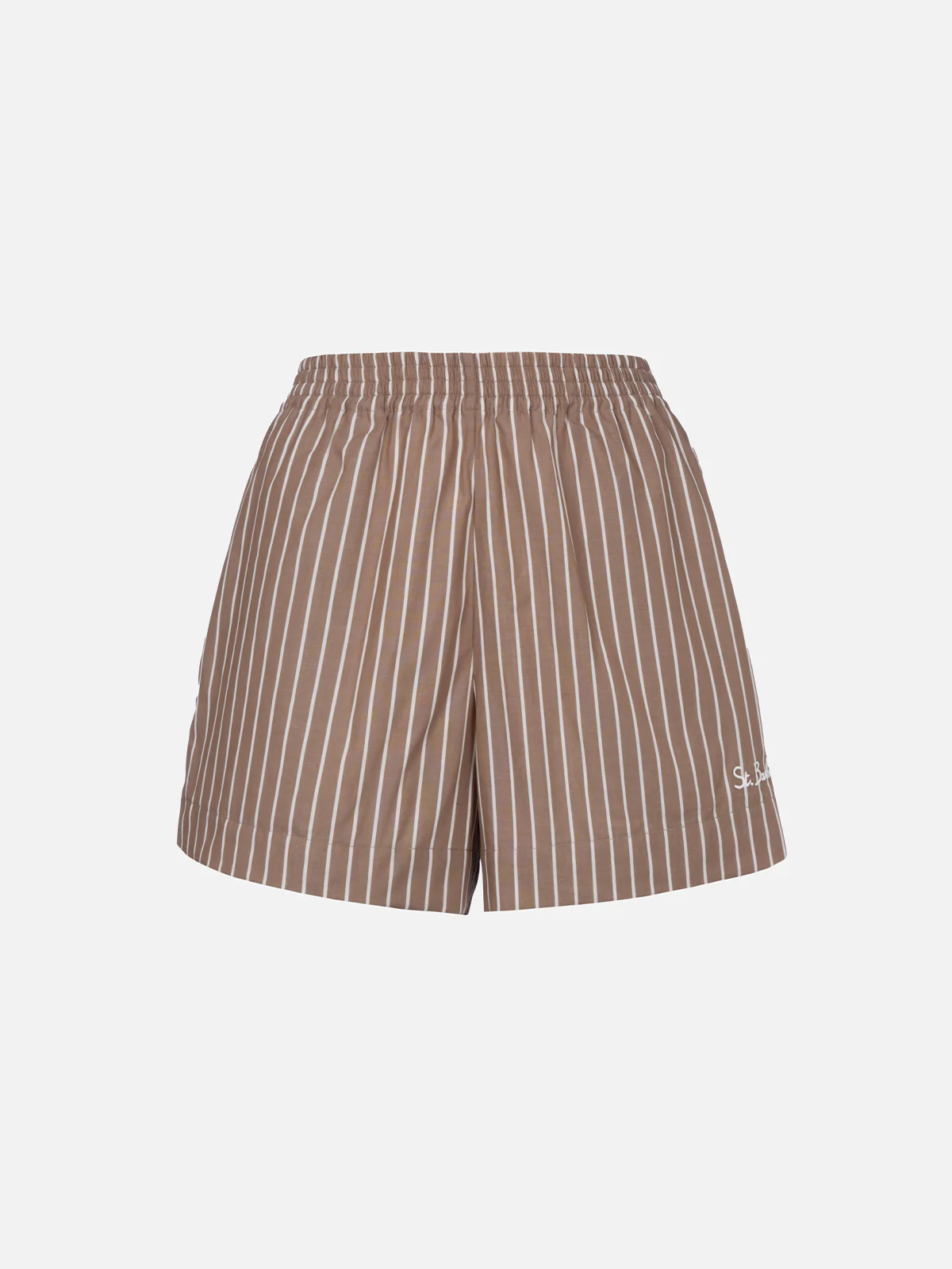 Meave striped cotton shorts - Image 4
