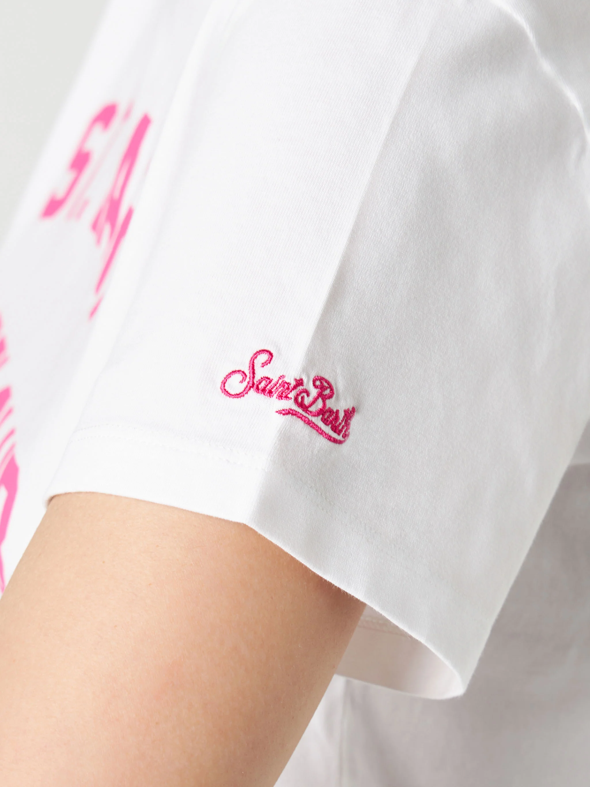 White St. Barth Padel Club Emilie t-shirt - Image 3