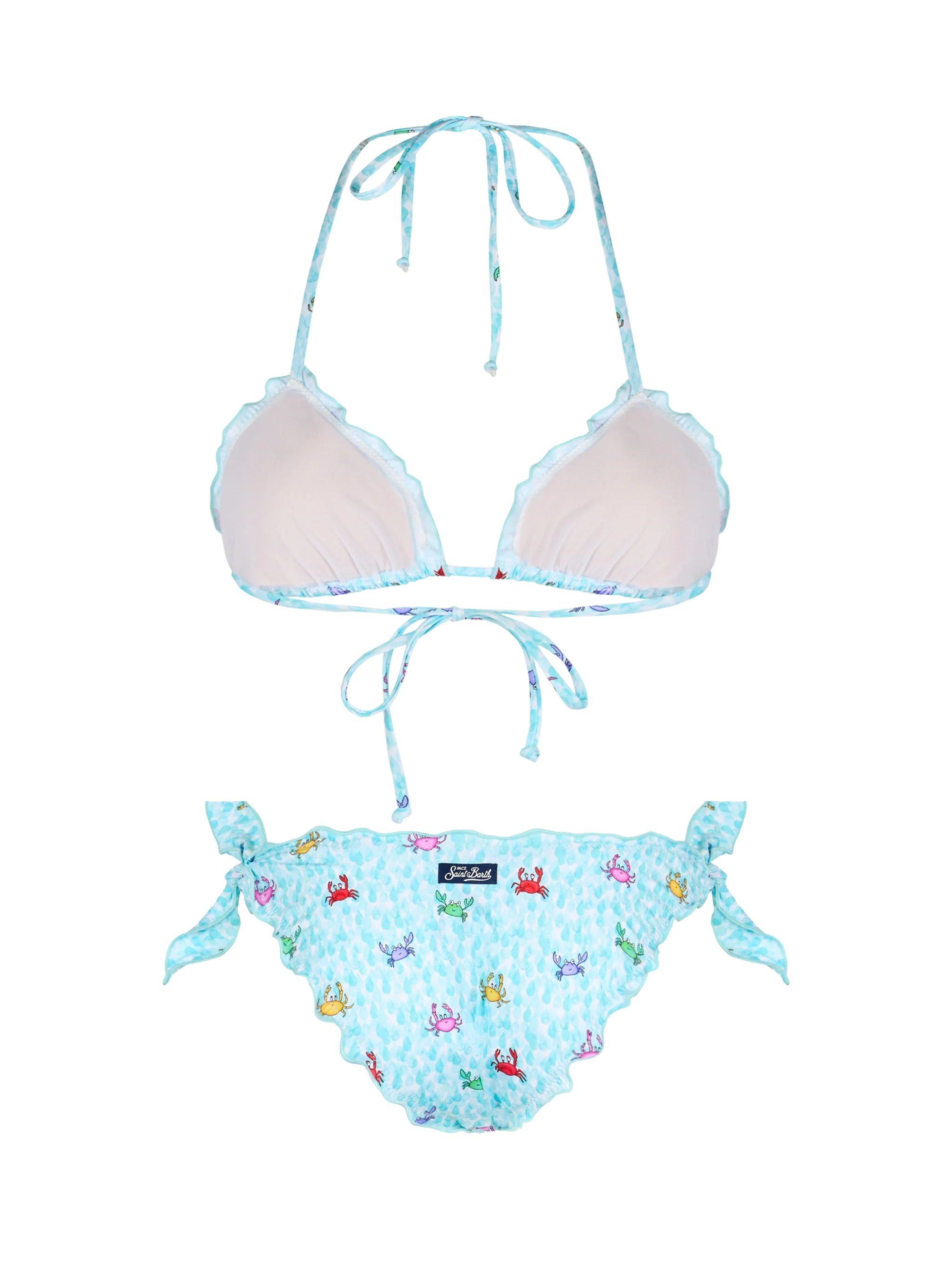 Sarius crab print triangle bikini - Image 3