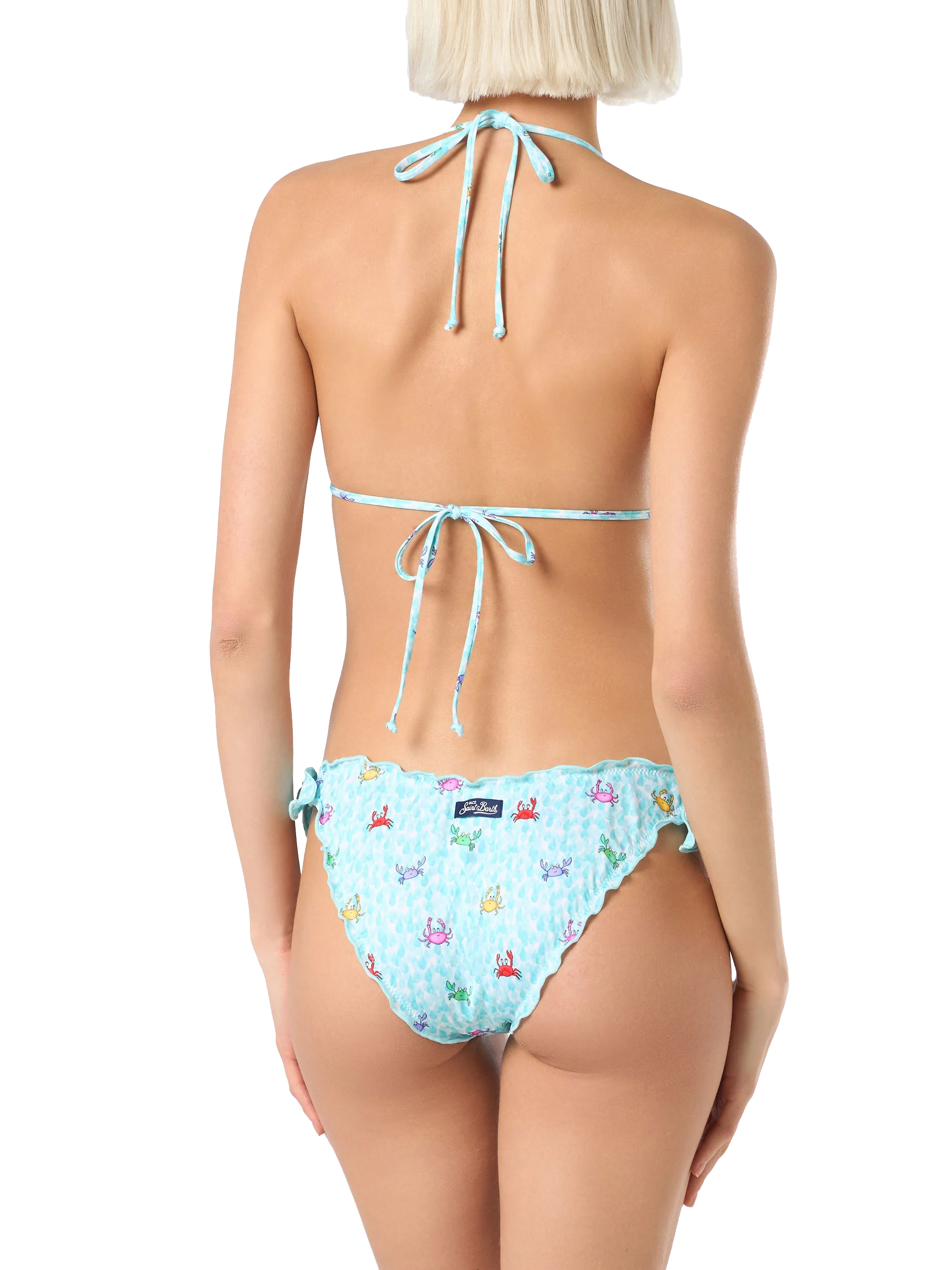 Sarius crab print triangle bikini - Image 4