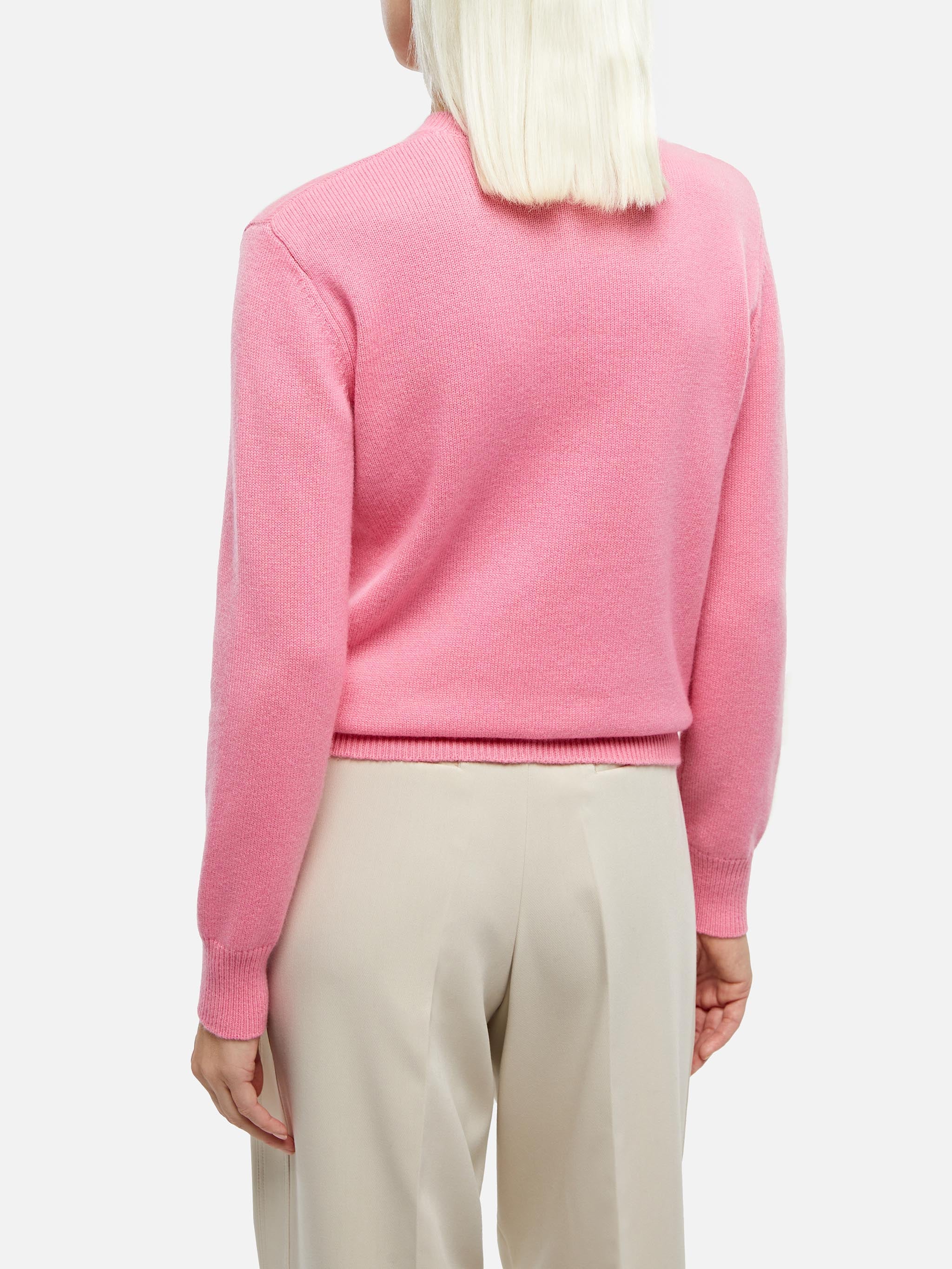 New Queen pink cashmere blend sweater - Image 3