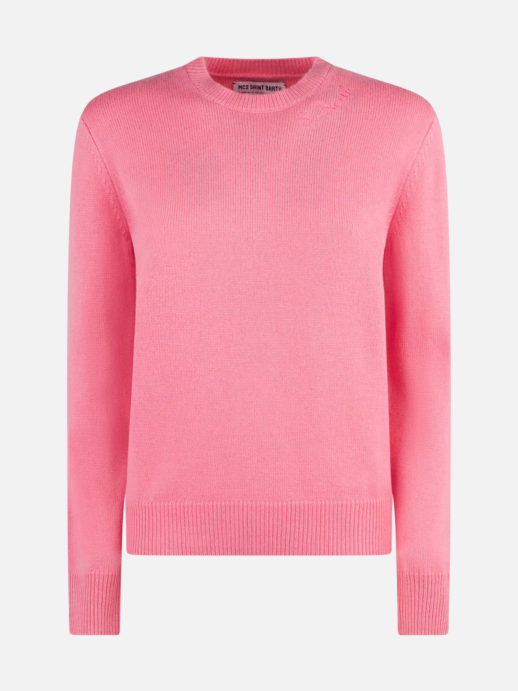 New Queen pink cashmere blend sweater - Image 4
