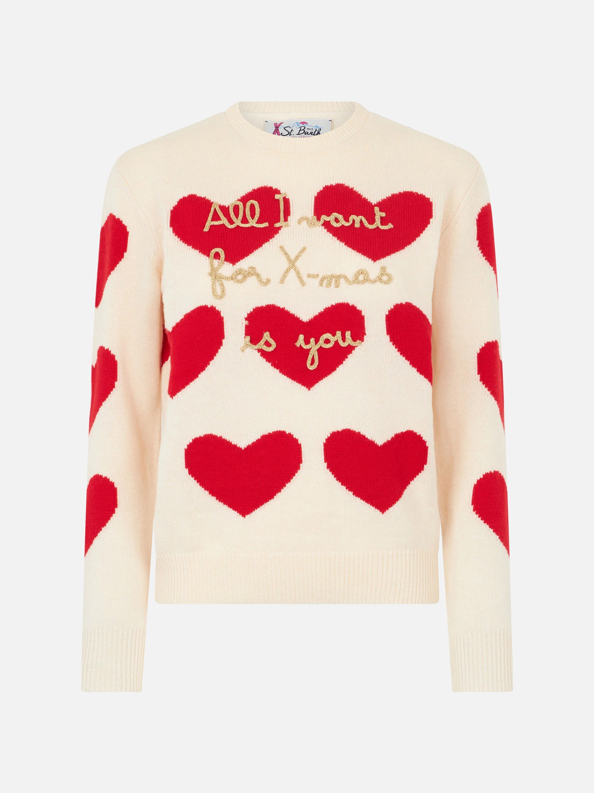 New Queen sweater with All I Want for Xmas is You embroidery - Image 4