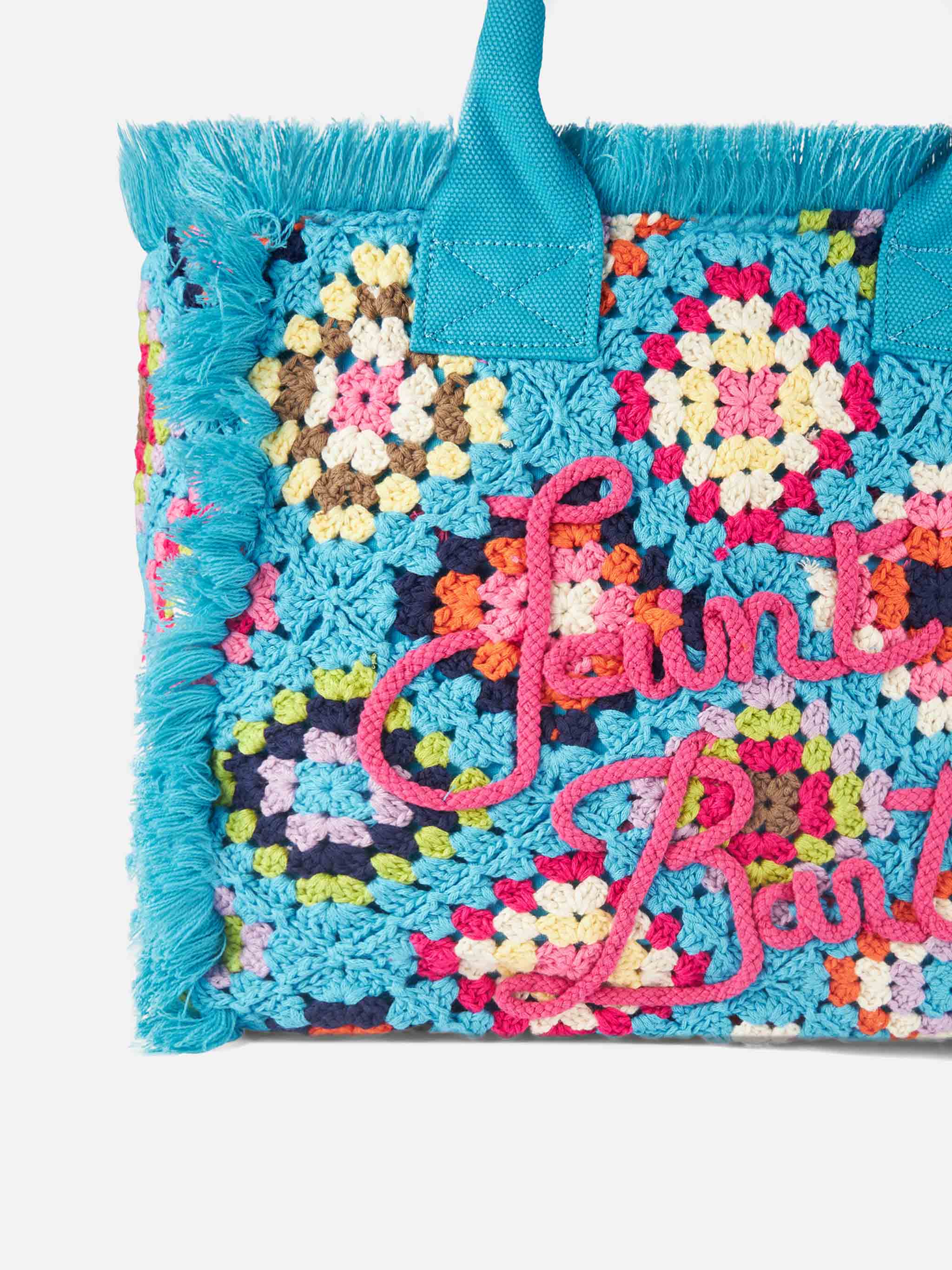 Vanity crochet shoulder bag with pattern - Image 2