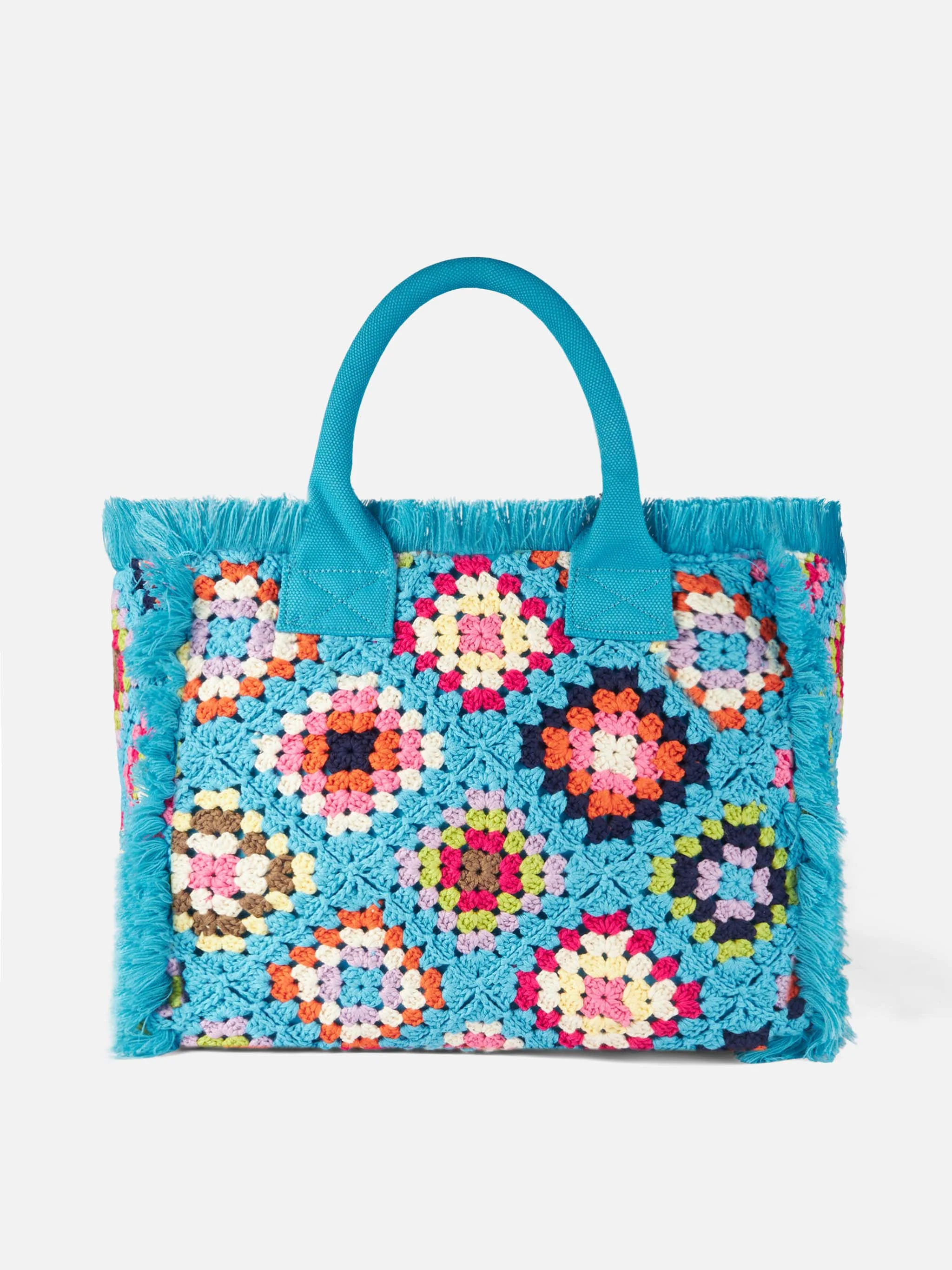 Vanity crochet shoulder bag with pattern - Image 4