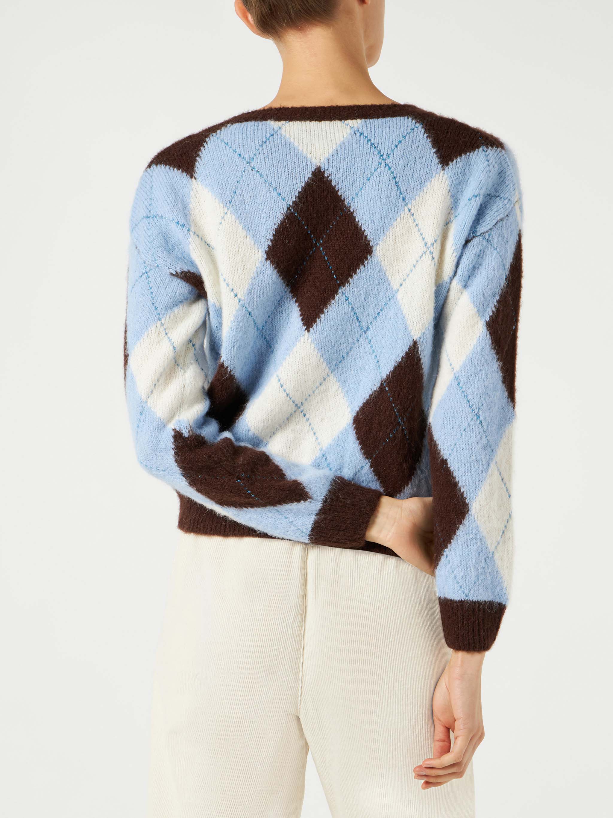 Argyle Annecy Soft cropped sweater - Image 2