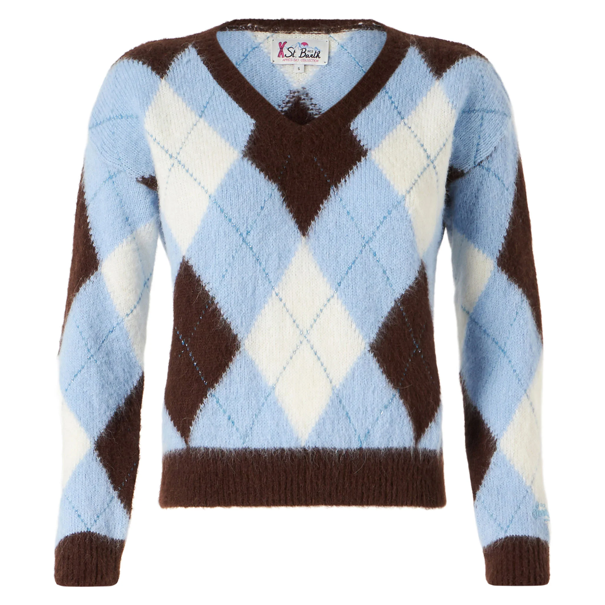 Argyle Annecy Soft cropped sweater - Image 4