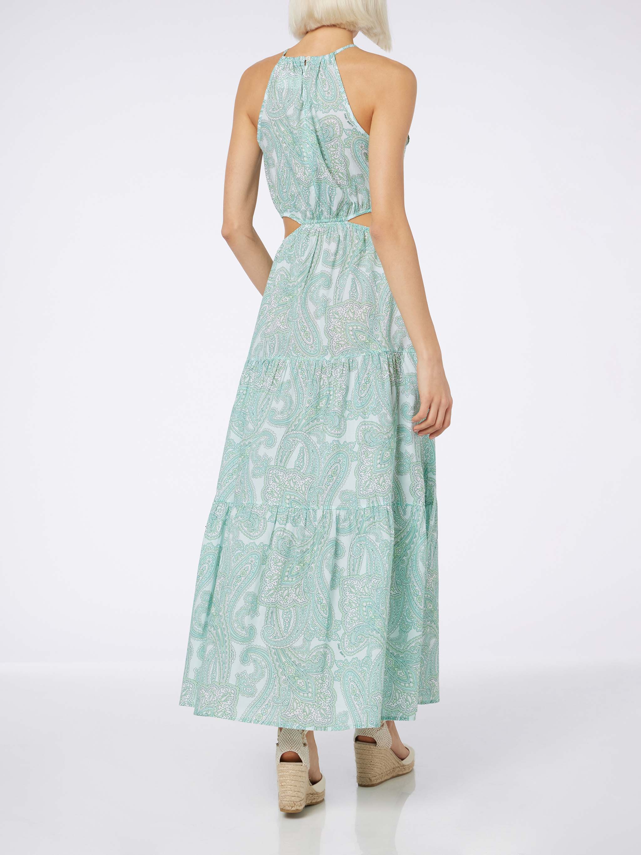 Kaby paisley print long dress - Image 2