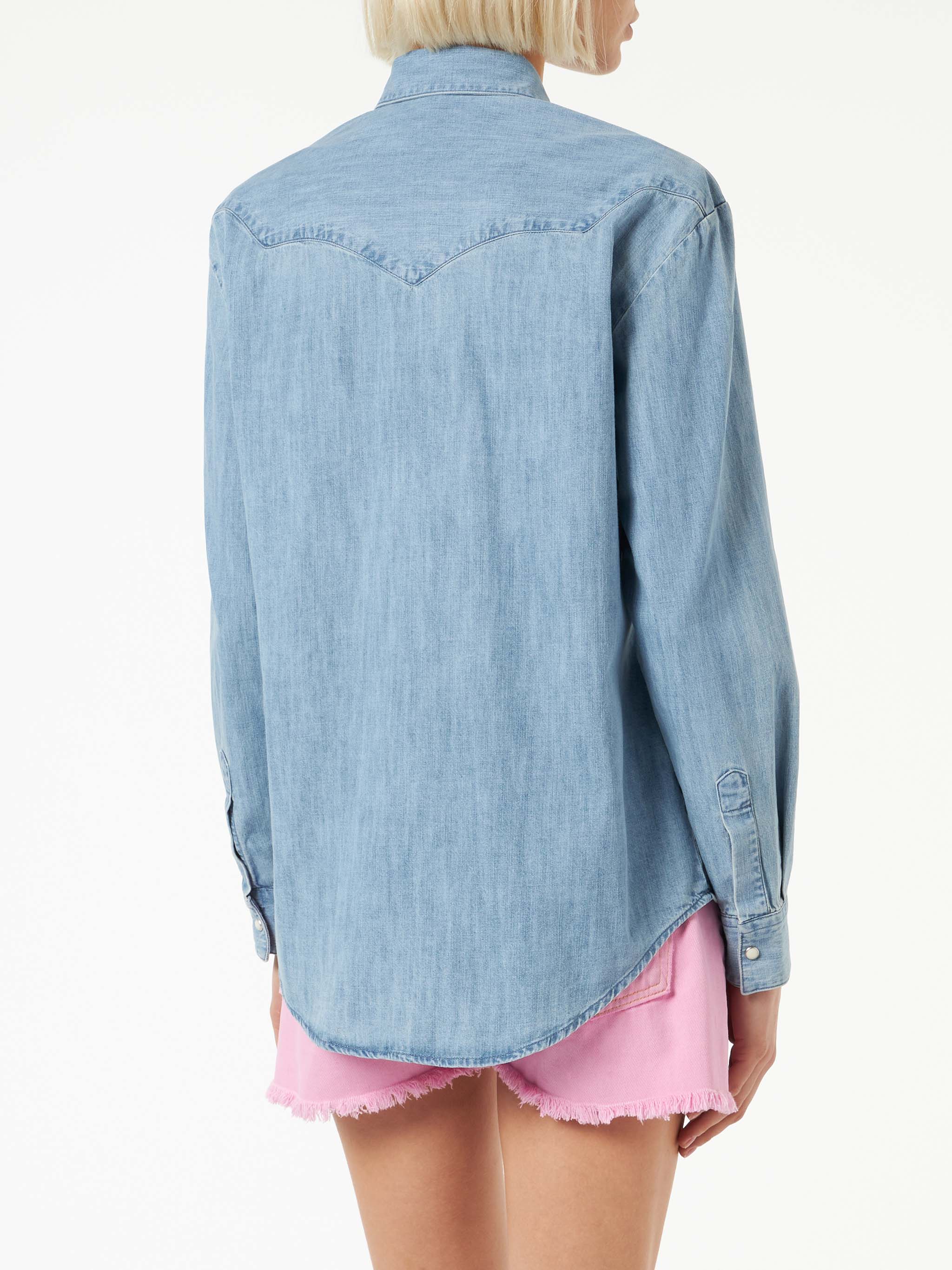 Light blue Amaya Tex denim shirt - Image 2