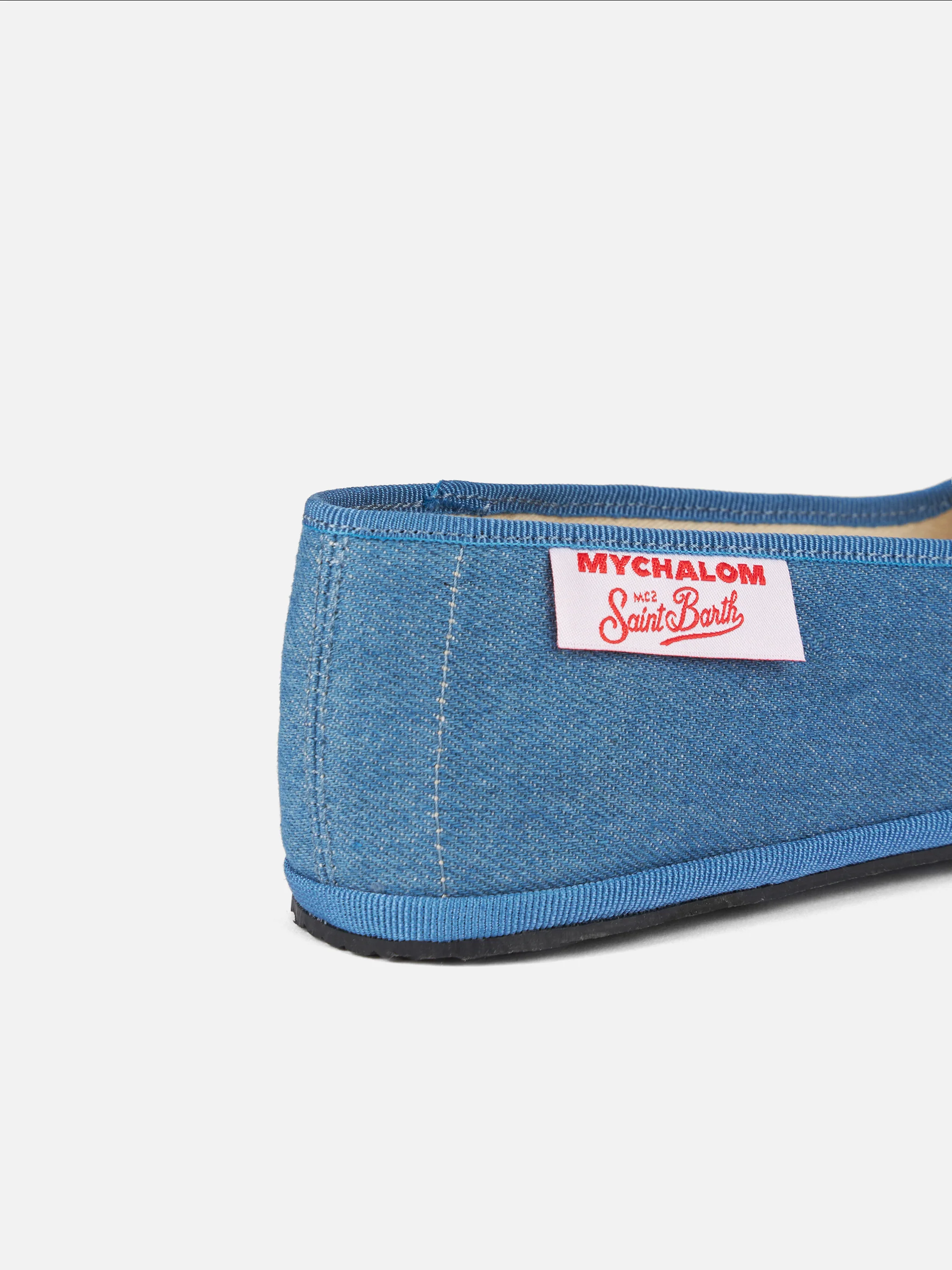 Denim Mychal friulana slippers | Special Edition - Image 3