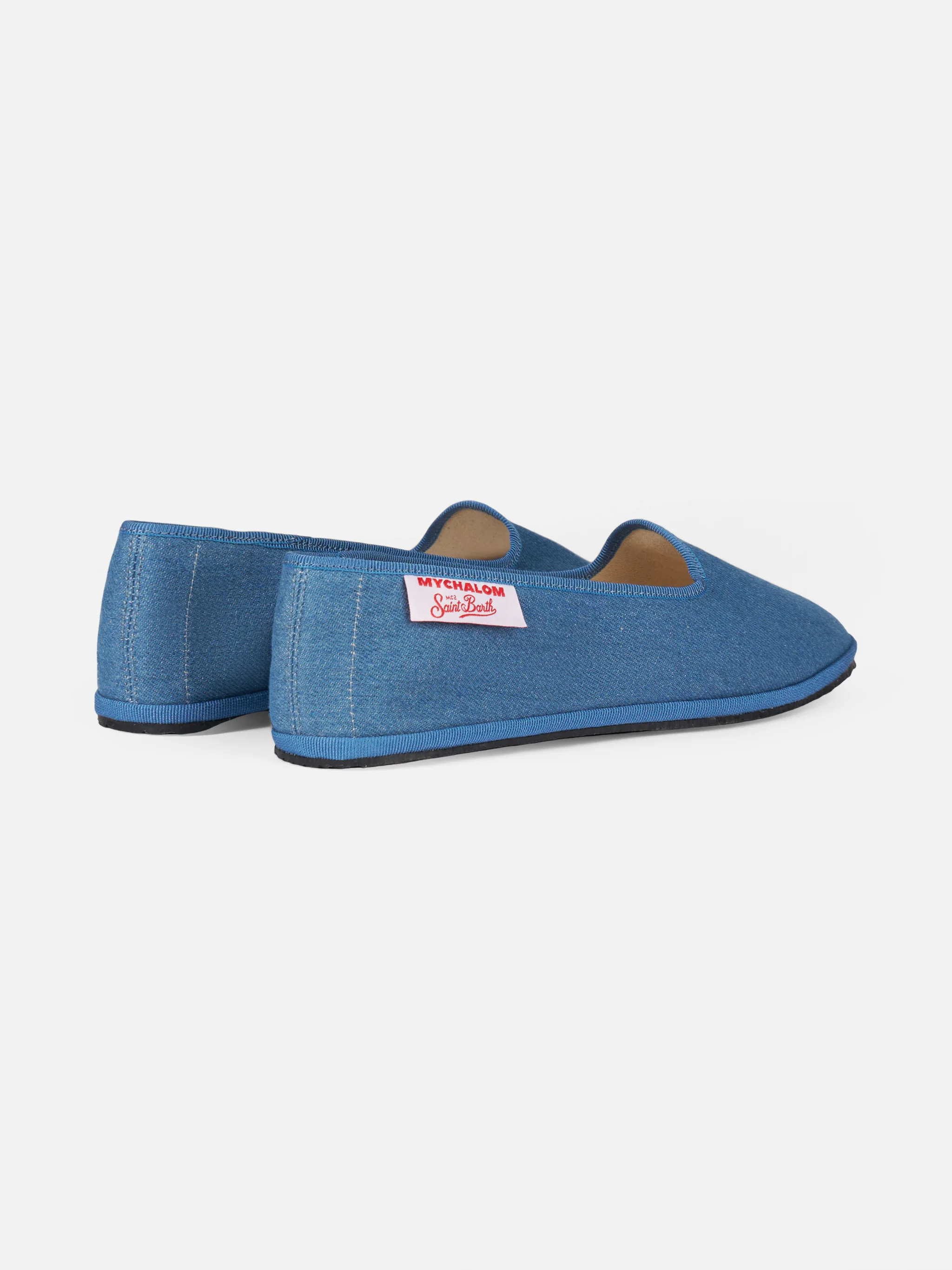 Denim Mychal friulana slippers | Special Edition - Image 4