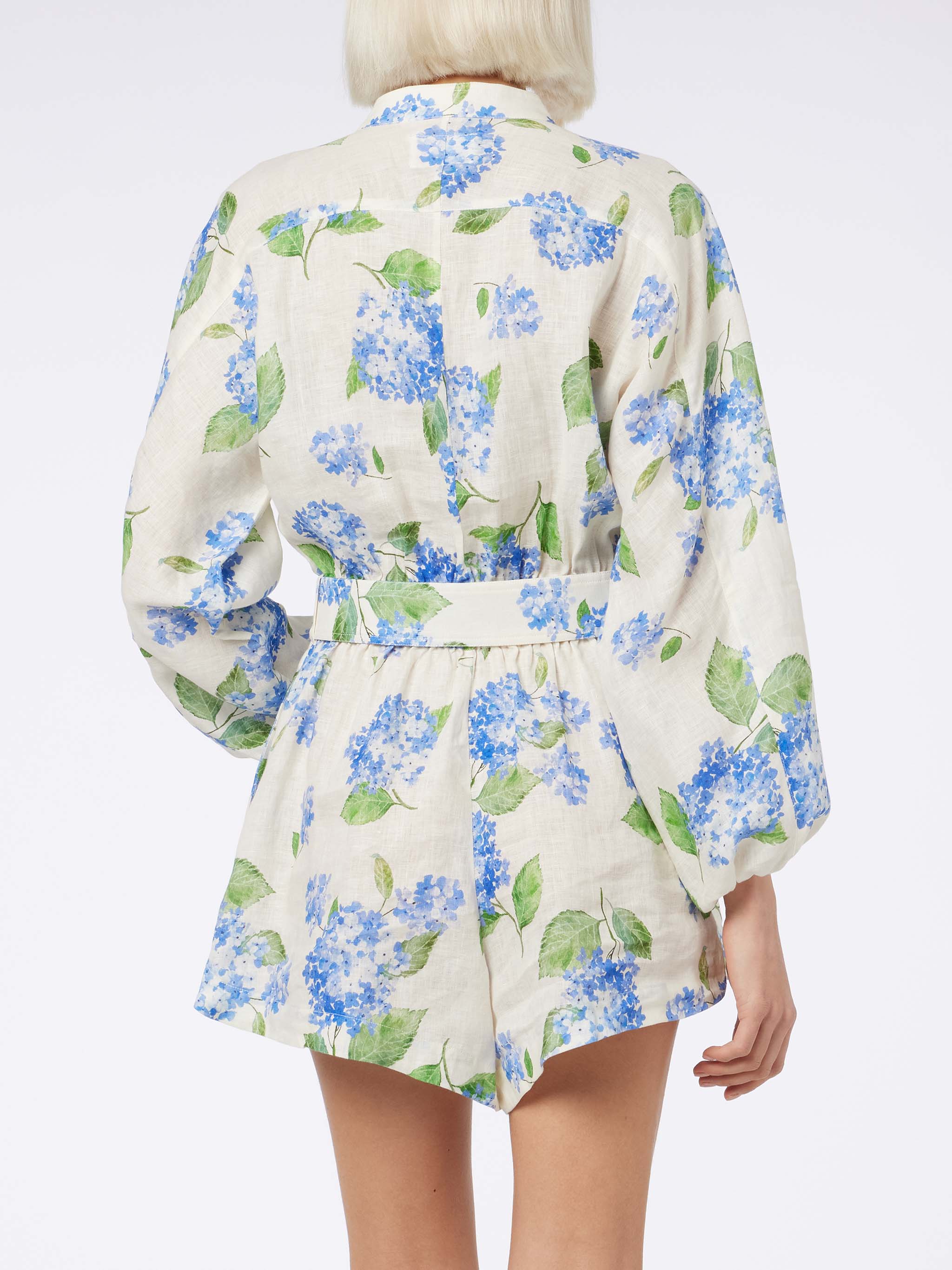 Floral Hanniel linen playsuit - Image 2