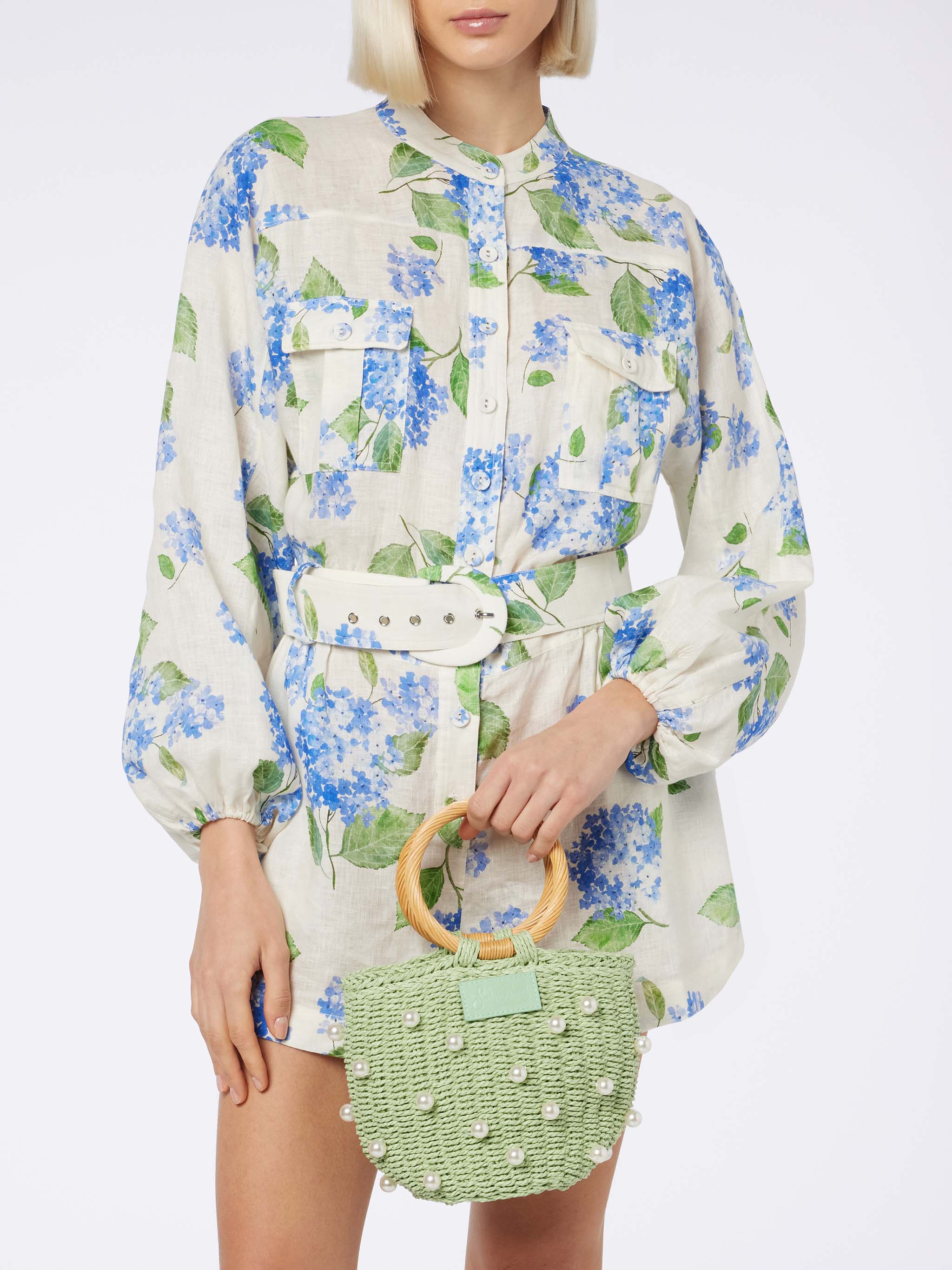 Floral Hanniel linen playsuit - Image 4