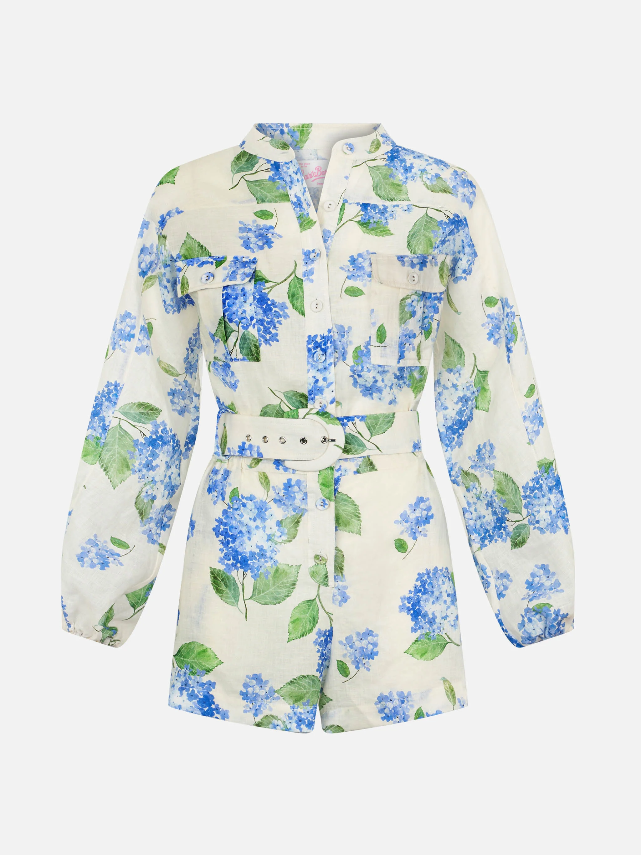 Floral Hanniel linen playsuit - Image 5