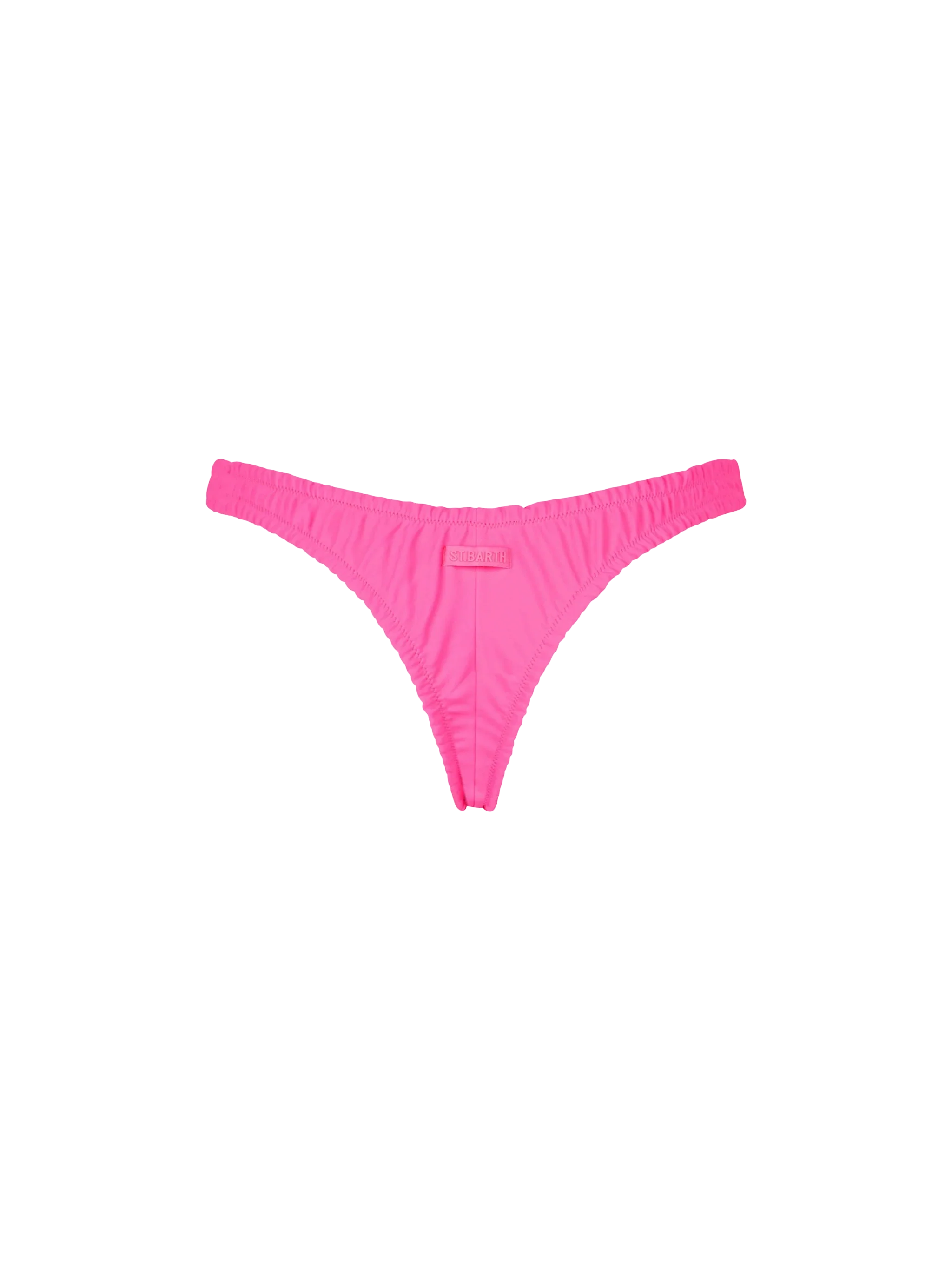 Fluo pink Nalu cheekiest solid color swim briefs - Image 2