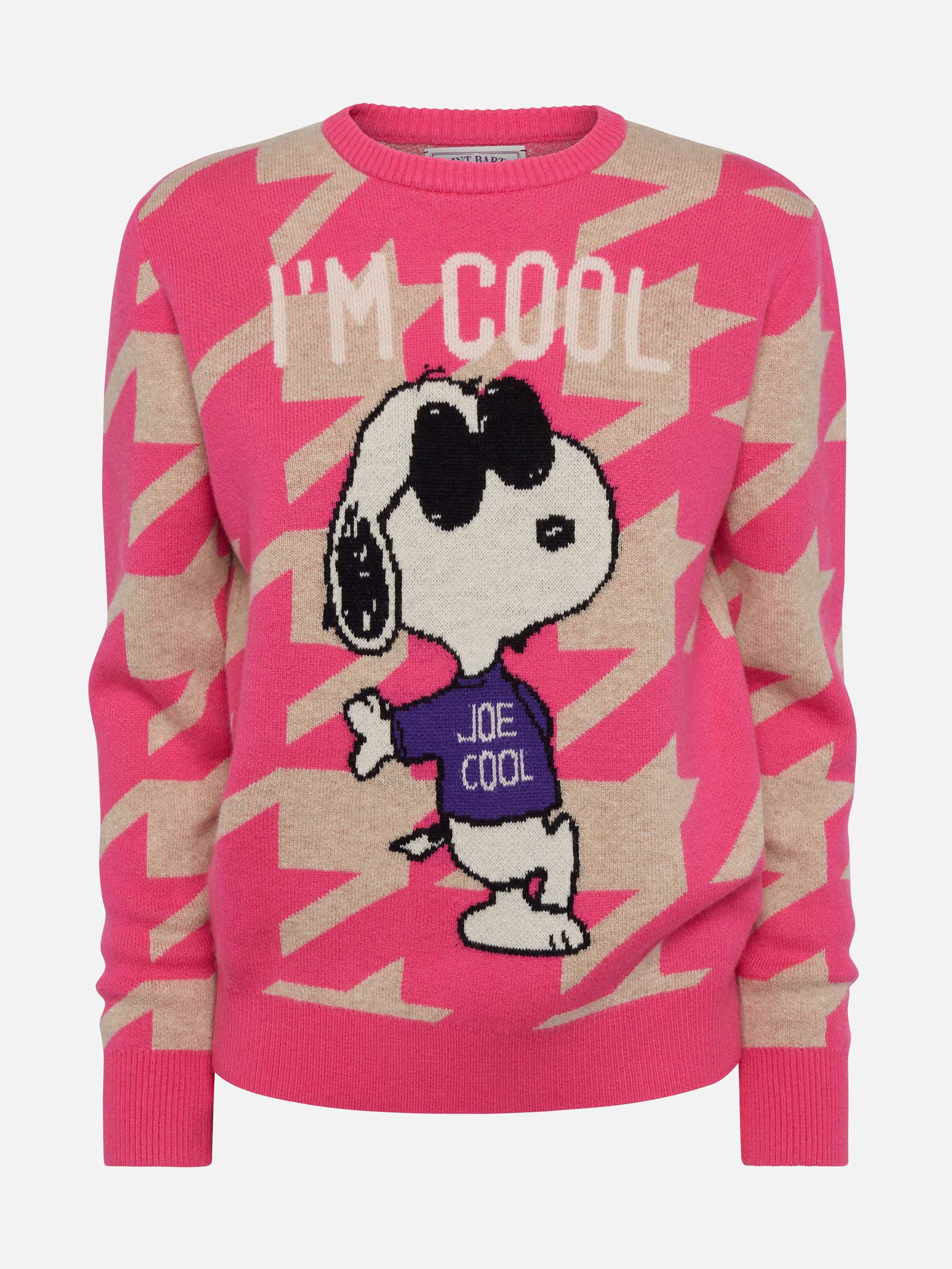 Pied de poule sweater New Queen with Snoopy jacquard | PEANUTS SPECIAL EDITION - Image 5