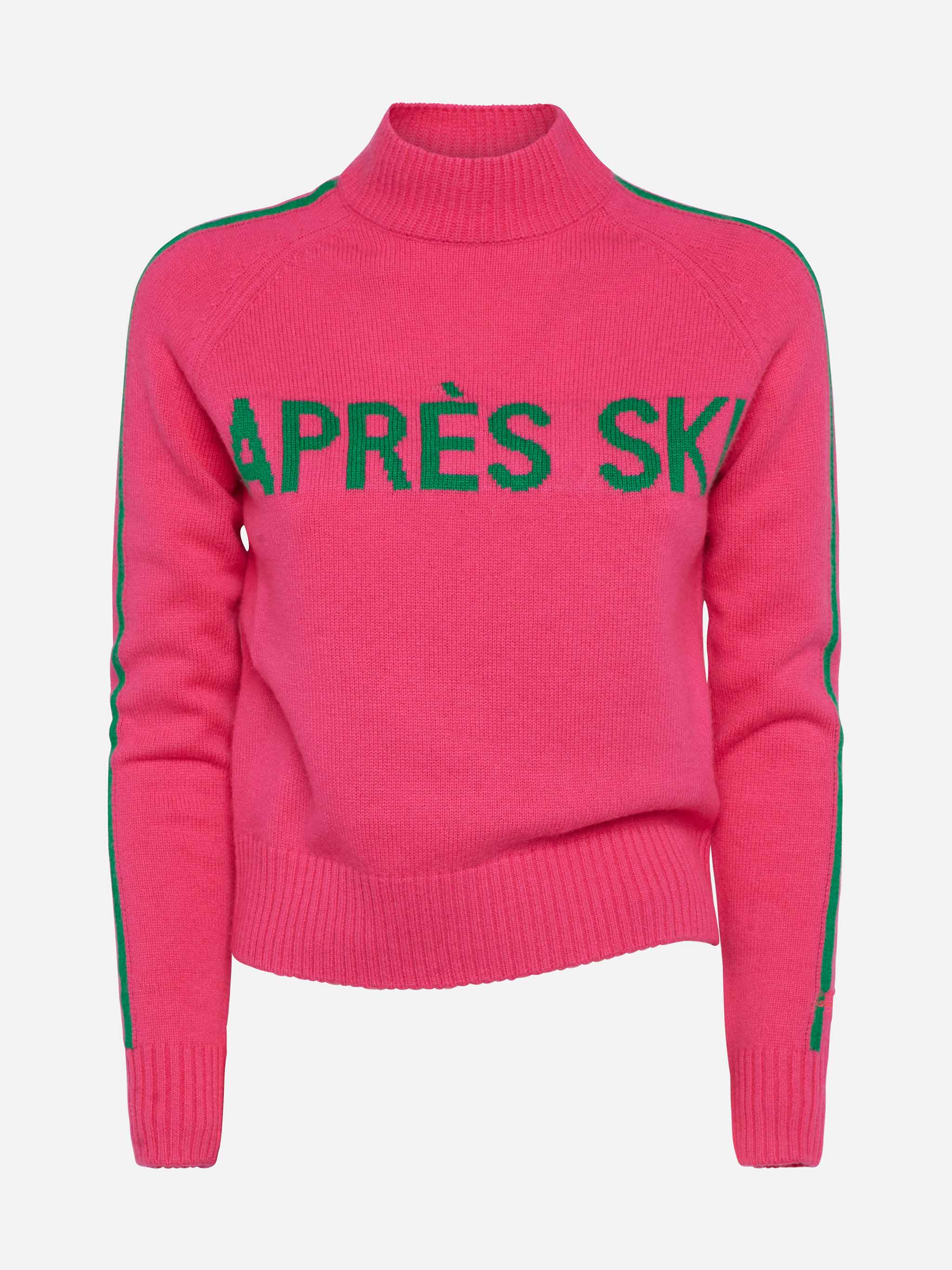 Peak half-turtleneck sweater with Après Ski embroidery - Image 4