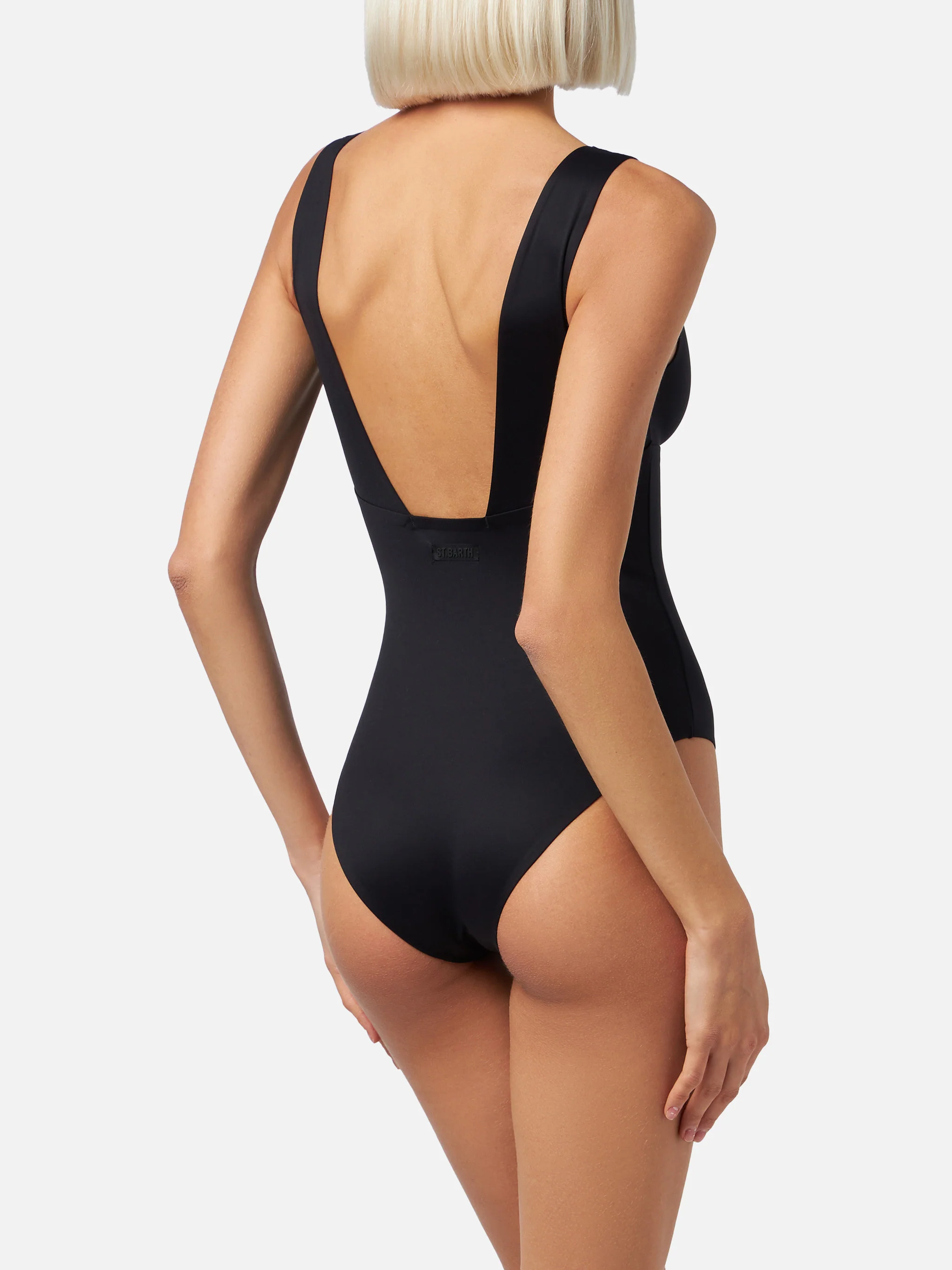 Calliope black one-piece swimsuit - Image 4
