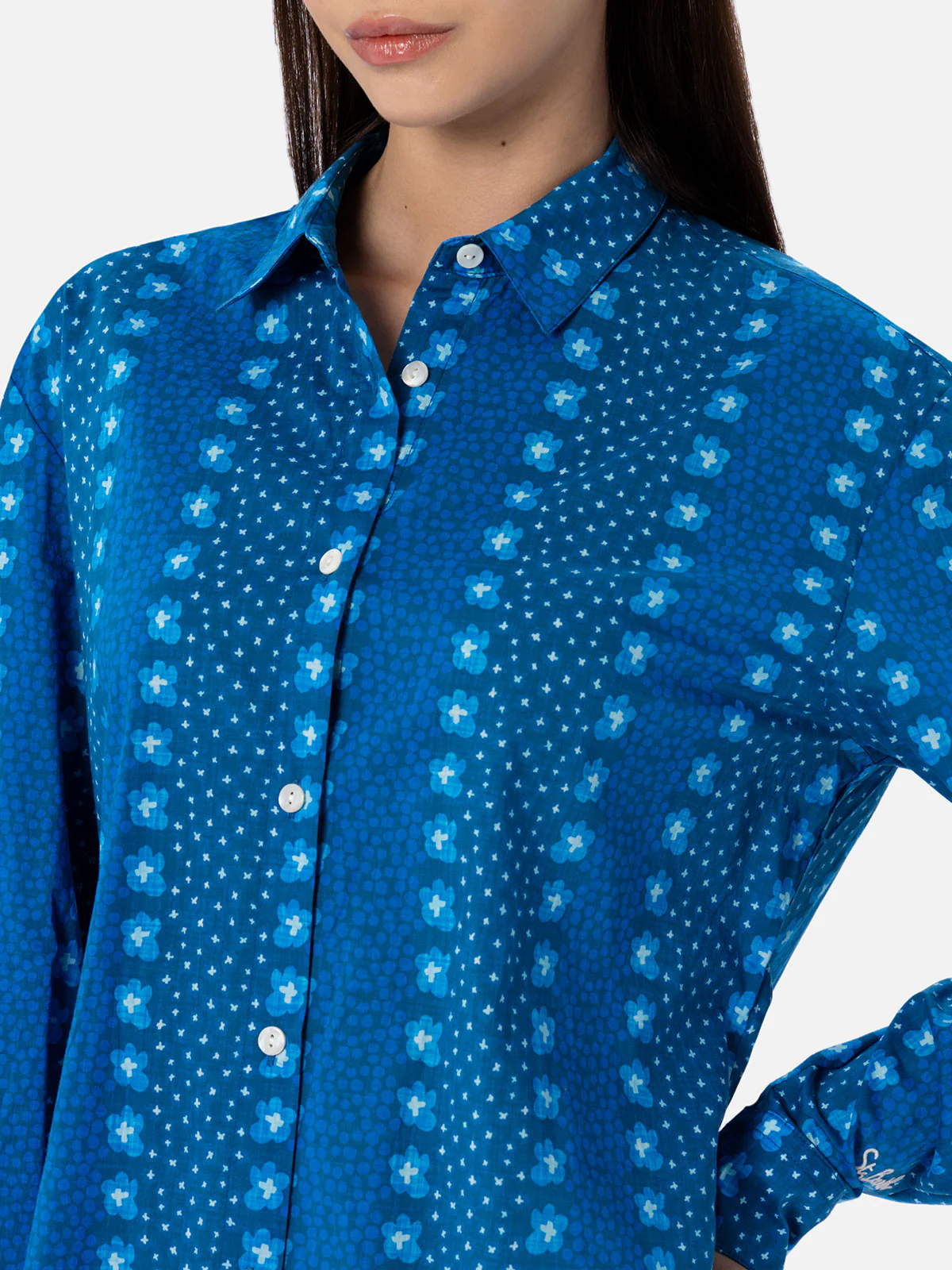 Brigitte floral cotton shirt - Image 3