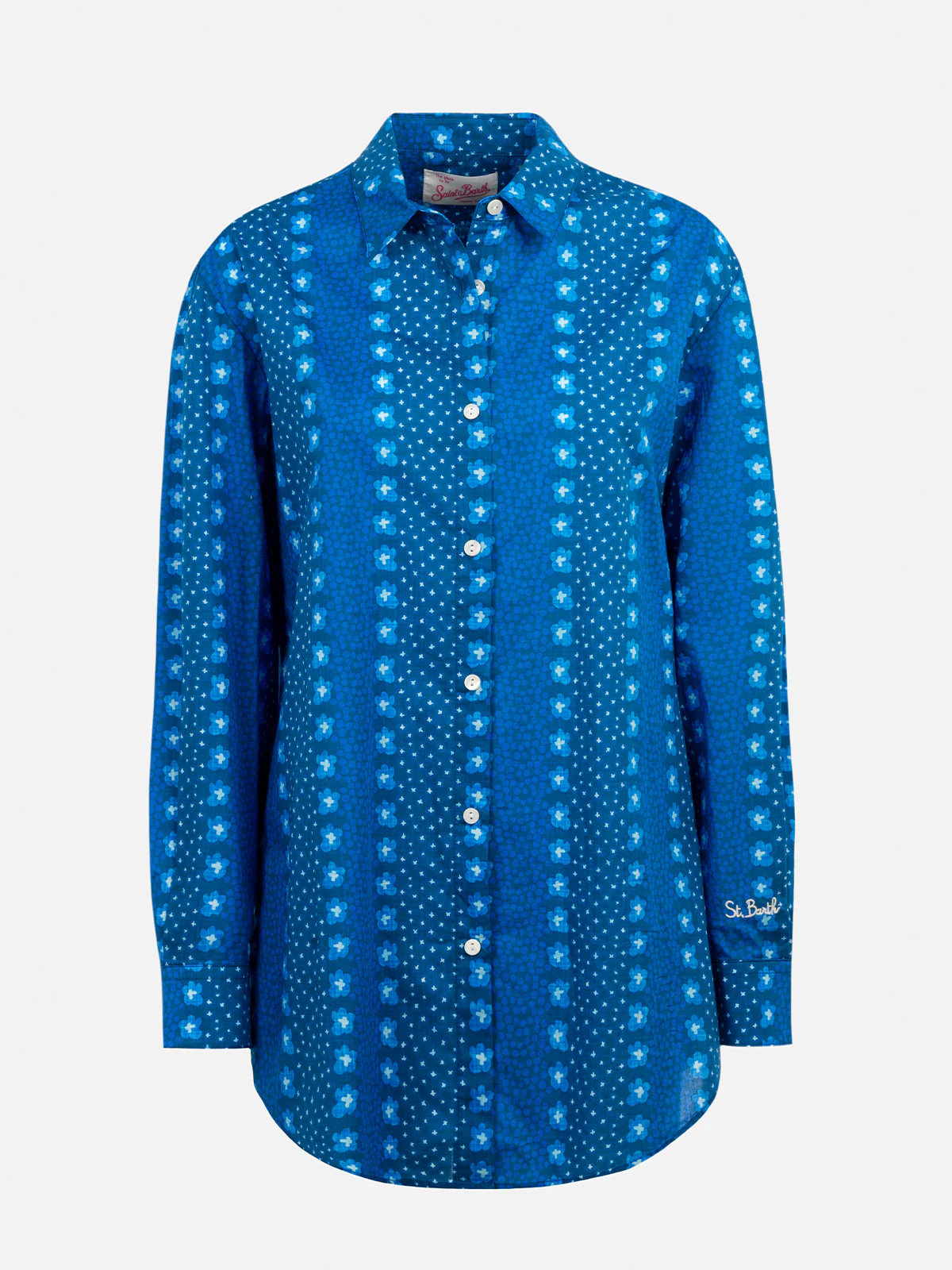 Brigitte floral cotton shirt - Image 5