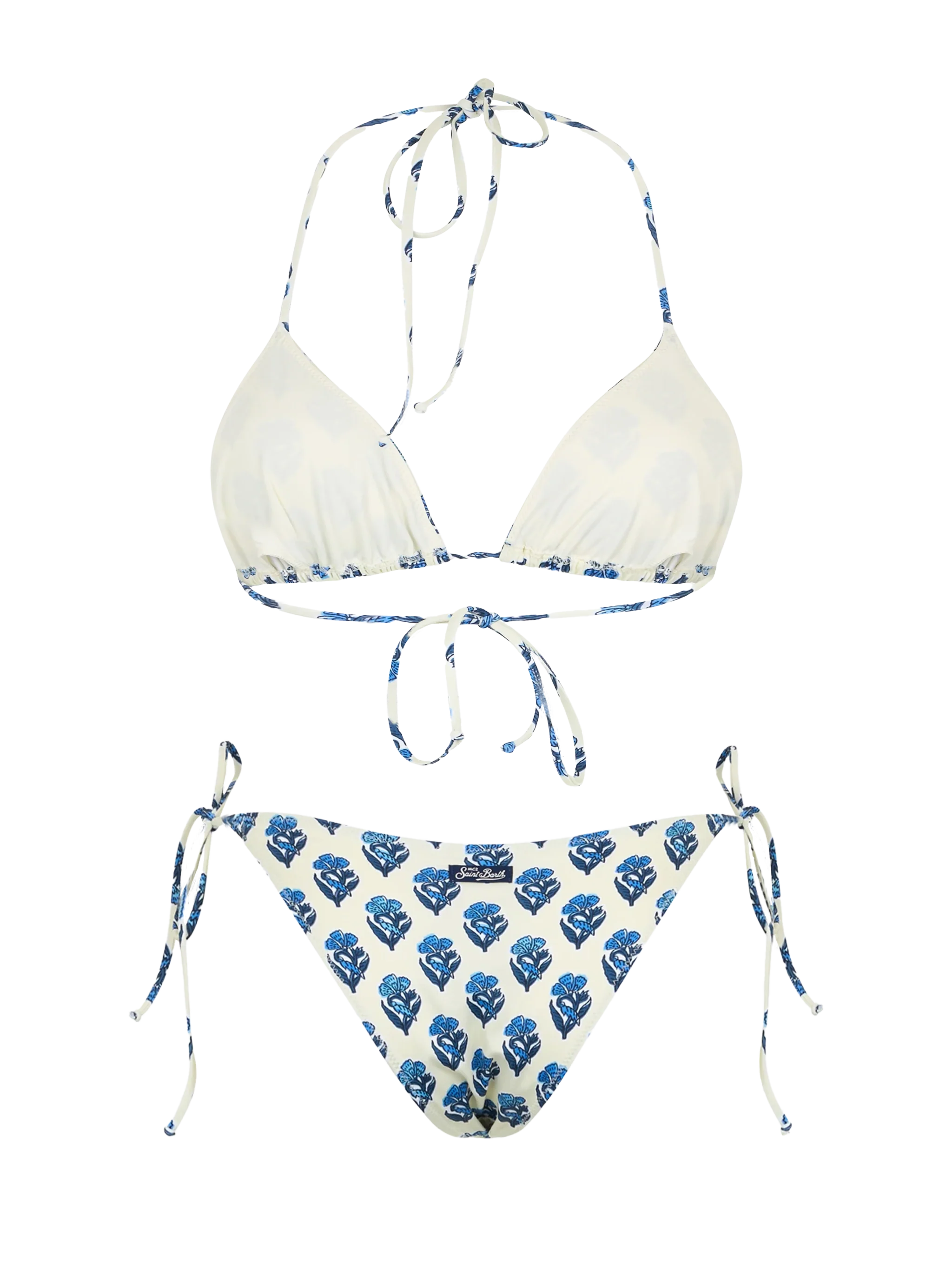 Leah Virgo Jaipur floral triangle bikini - Image 3