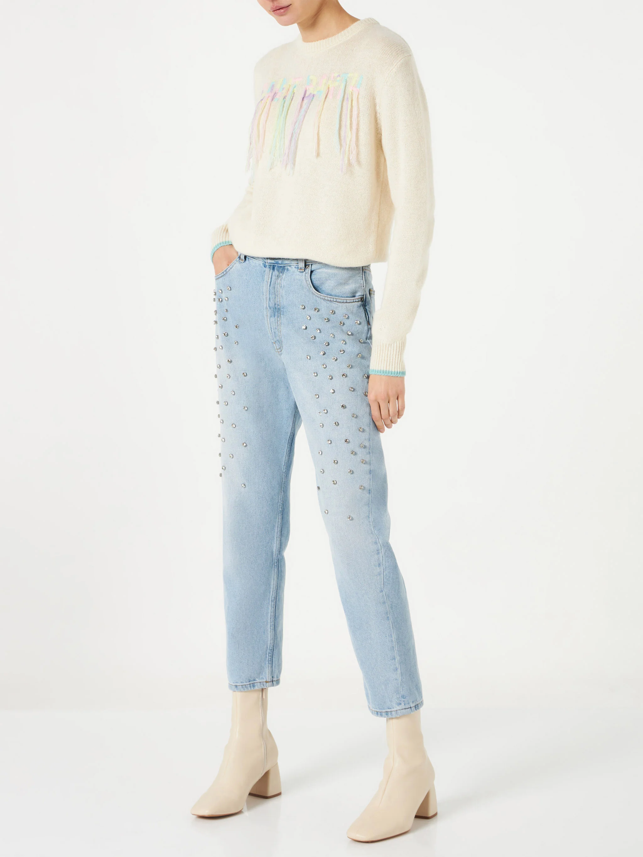 Belleville jeans with rhinestones - Image 3