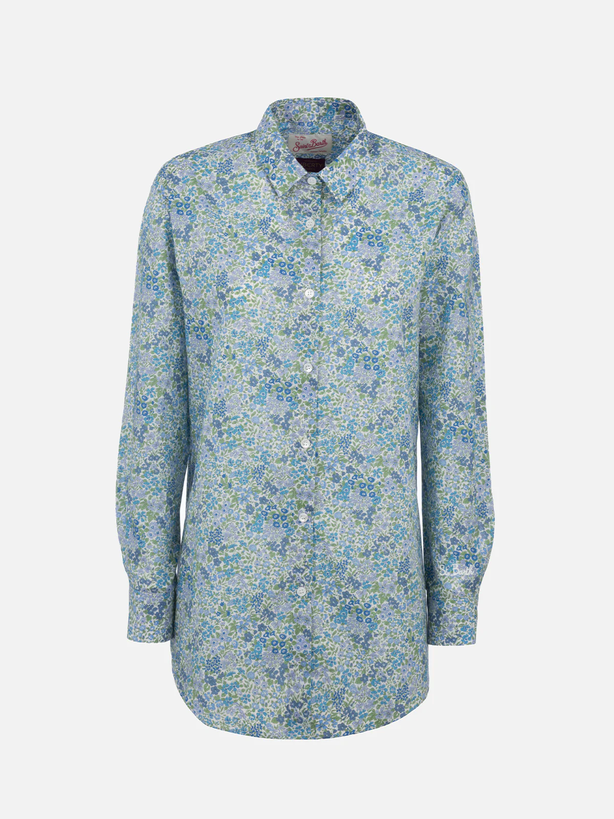 Brigitte cotton shirt with Joanna Luise print | Special Edition - Image 4