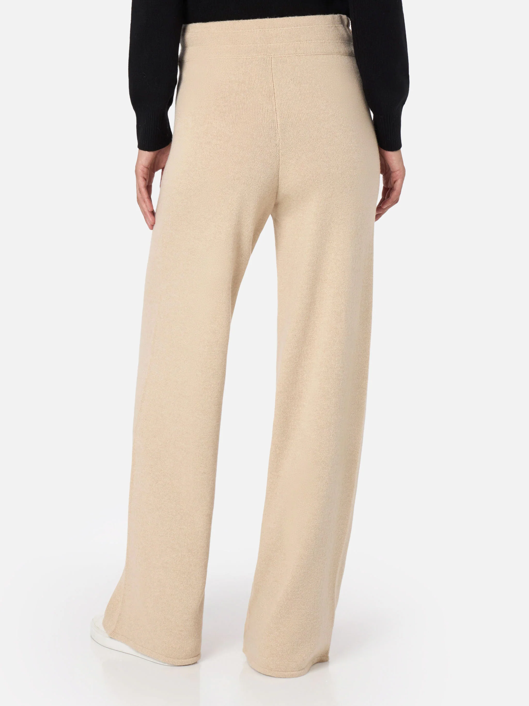 Cambon beige cashmere blend knit pants - Image 3