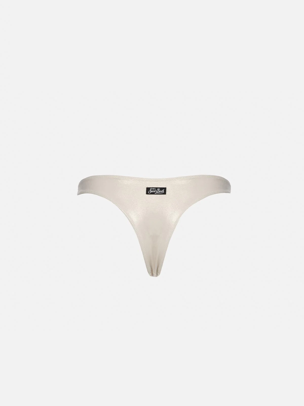 Naomi gold foil effect cheeky swim briefs - Image 2