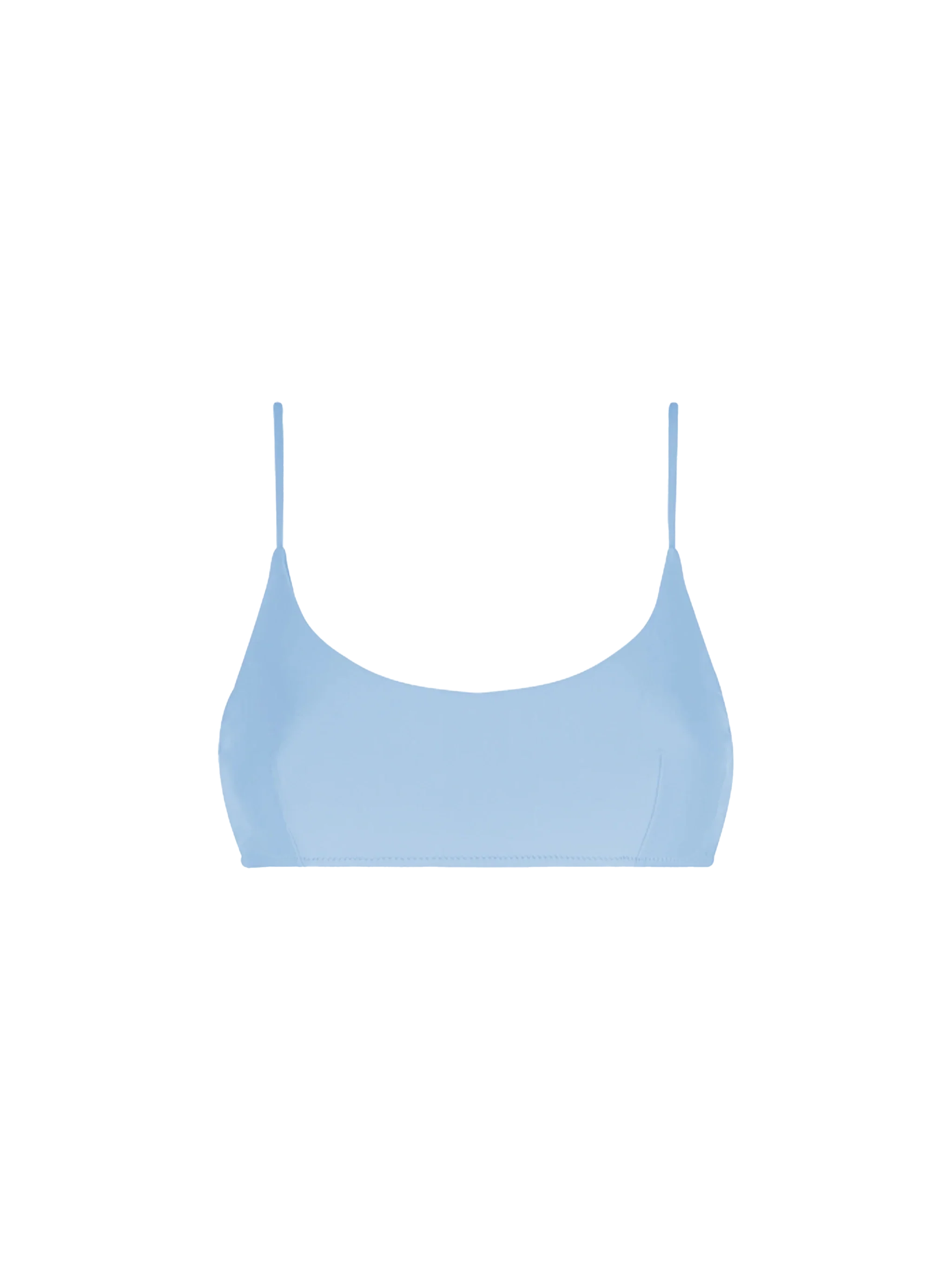 Light blue Judy bralette bikini top