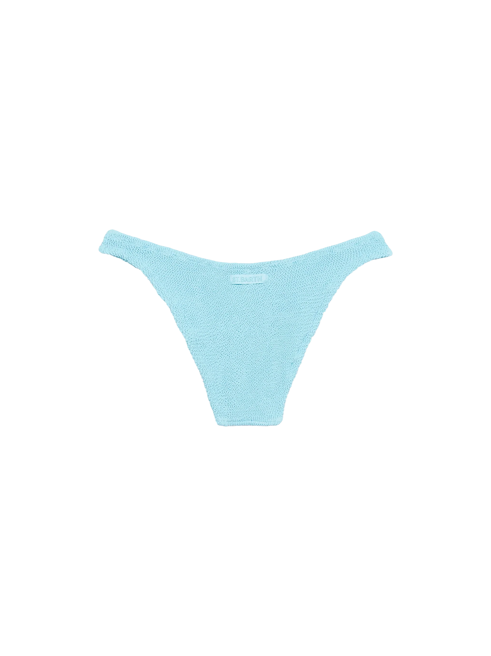 Elise light blue crinkle swim briefs - Image 2