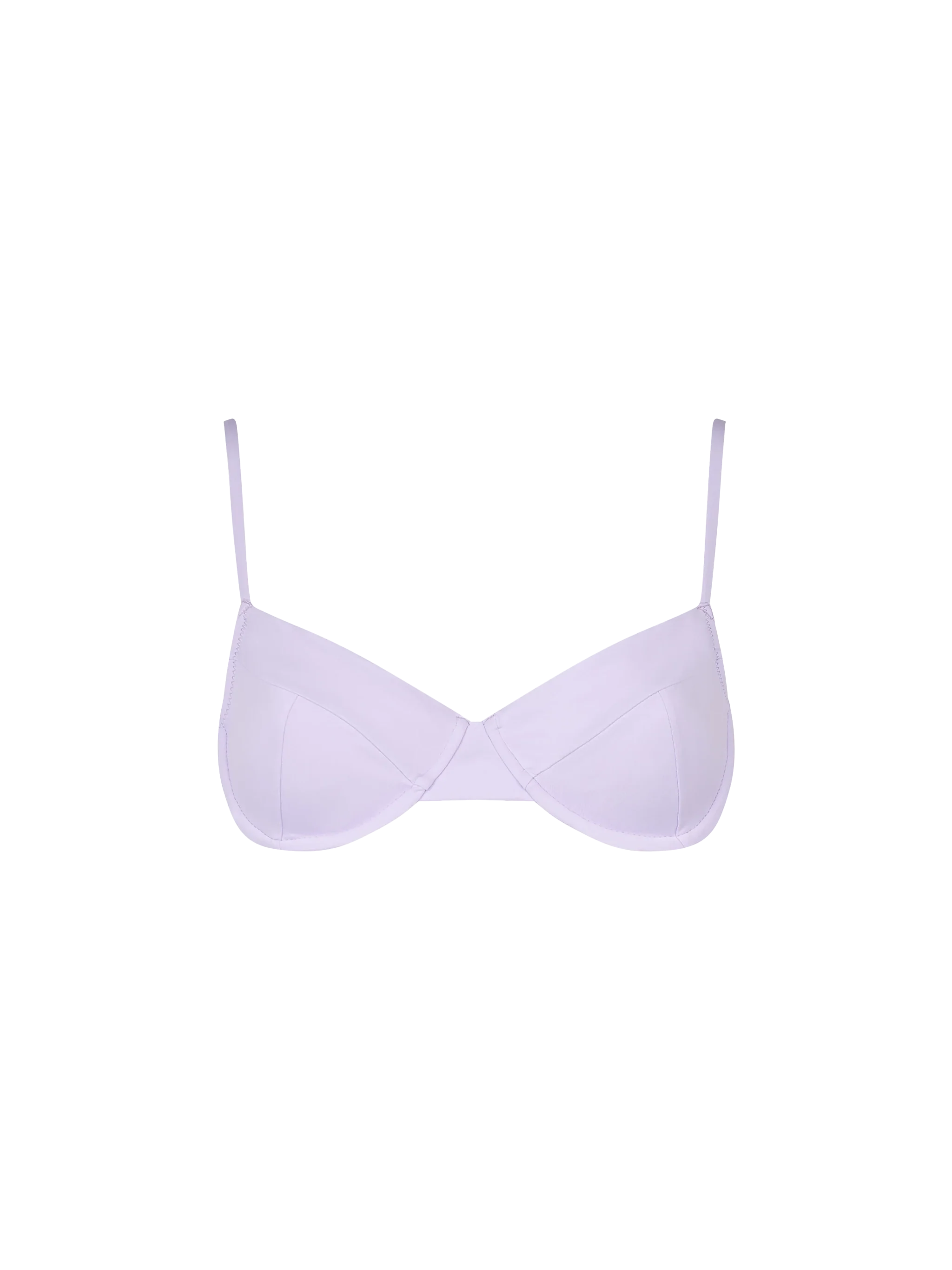 Lilac Bea underwired bralette bikini top
