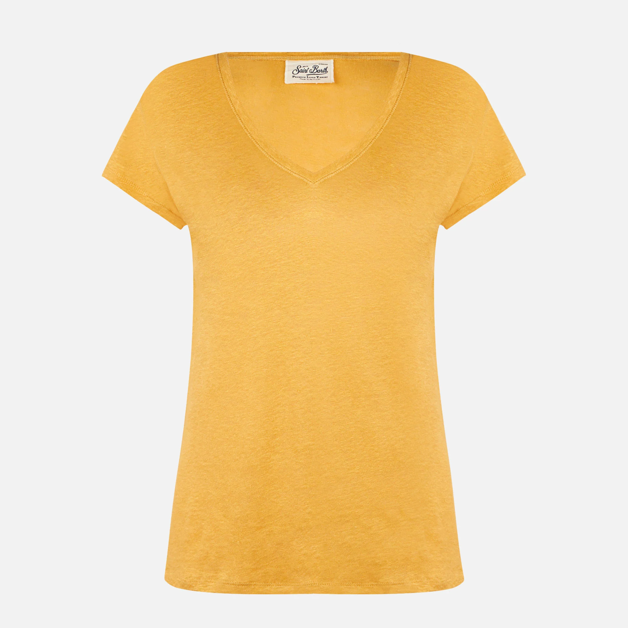Ochre Eloise linen t-shirt - Image 4
