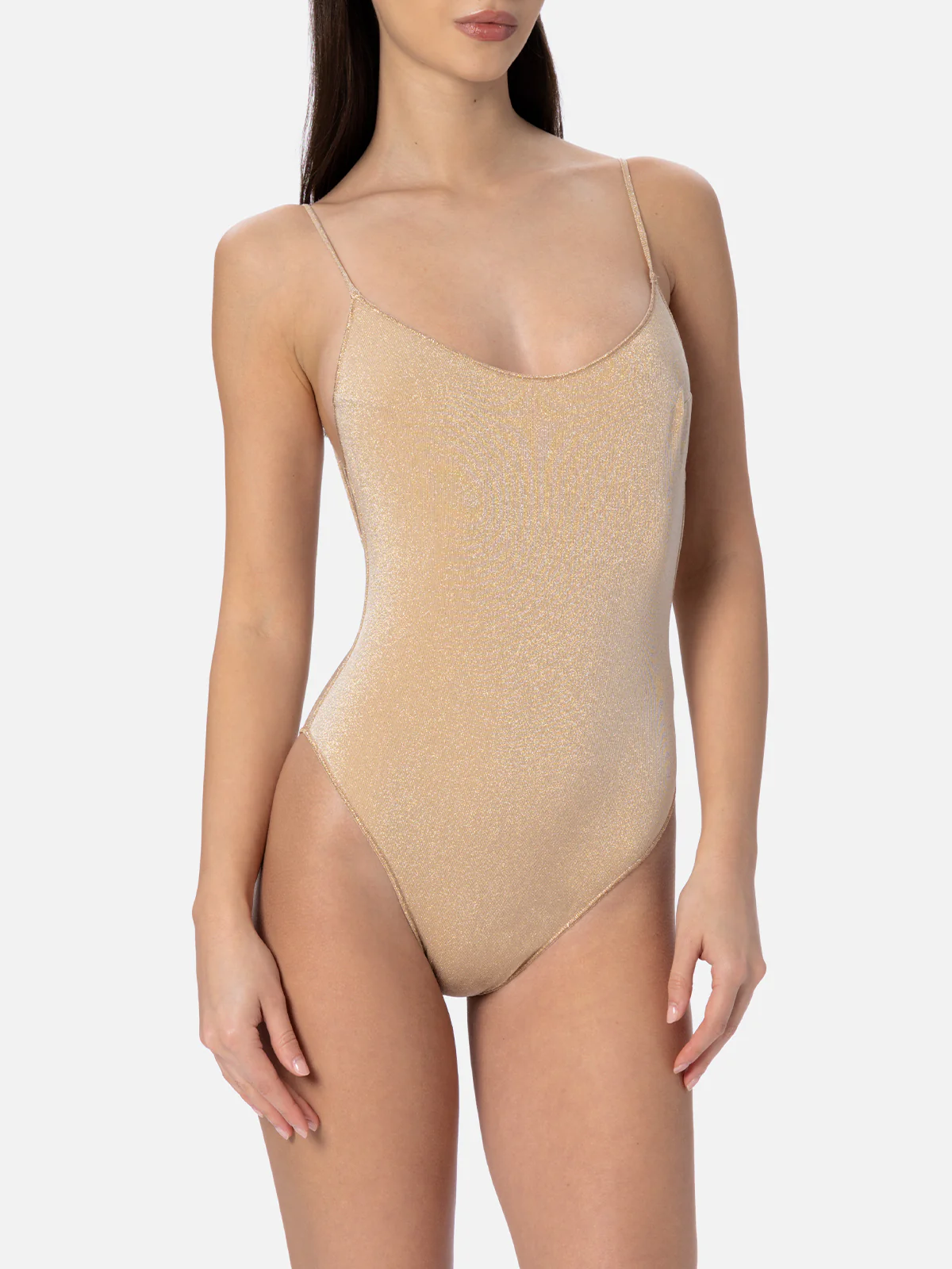 Cecille lurex one-piece swimsuit - Image 2