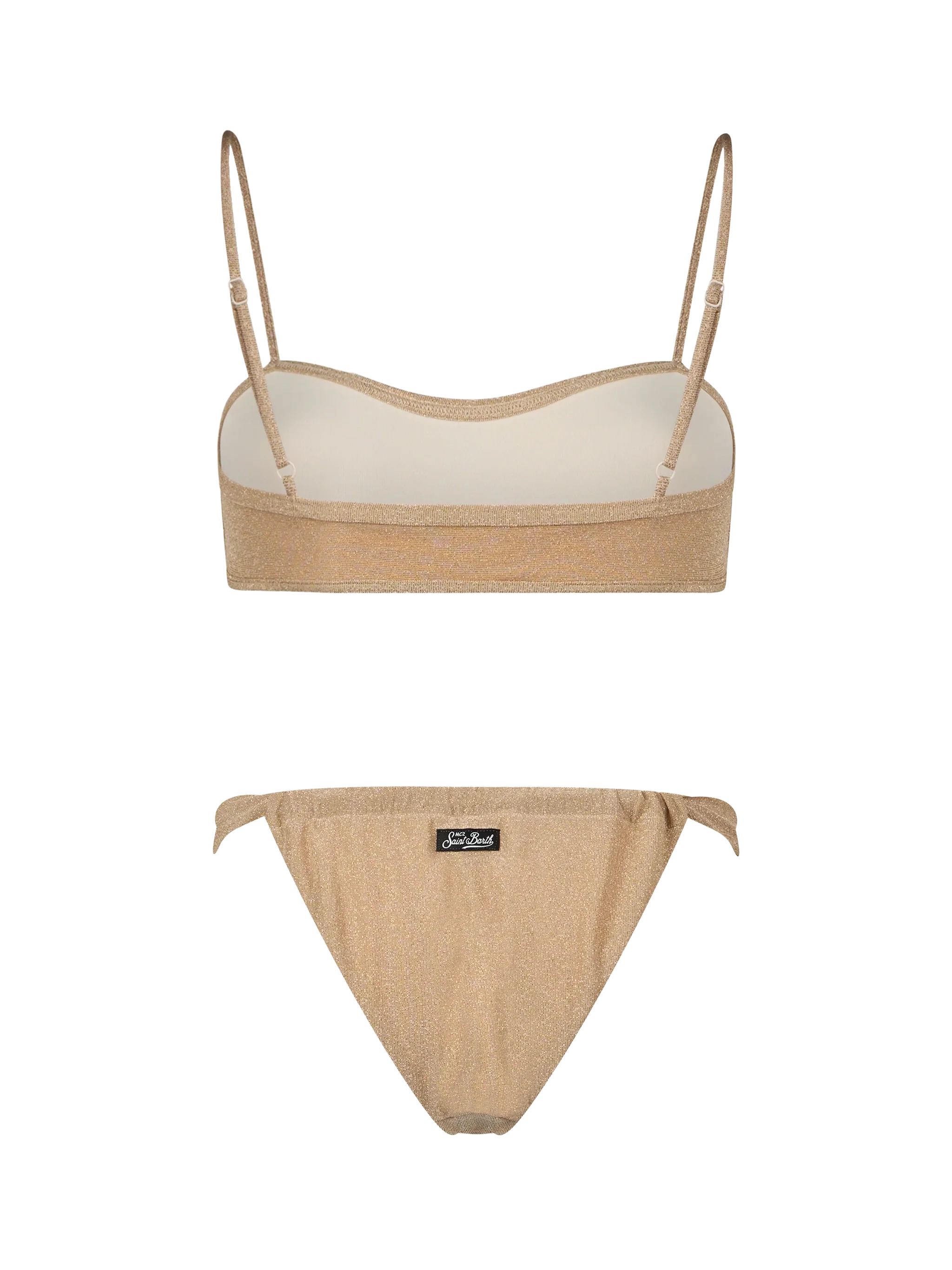 Laryn Noelle lurex scoop bralette bikini - Image 3