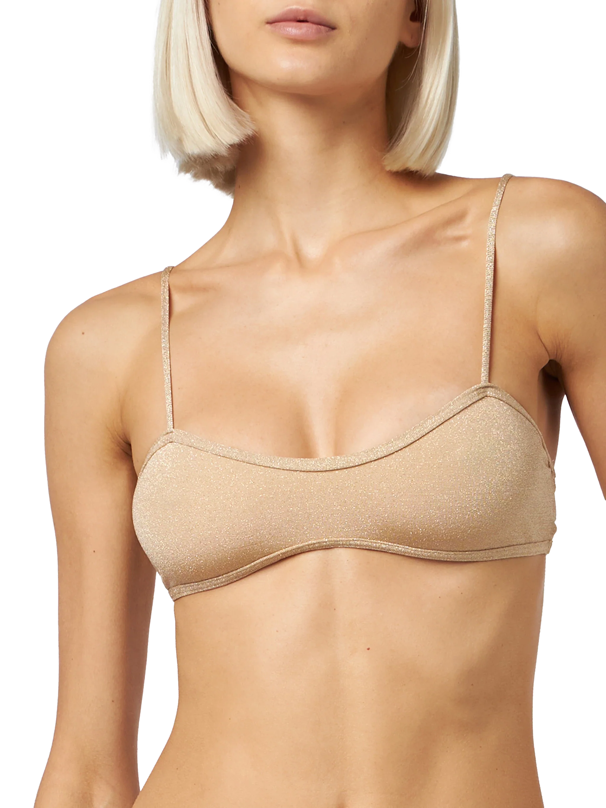 Laryn Noelle lurex scoop bralette bikini - Image 5