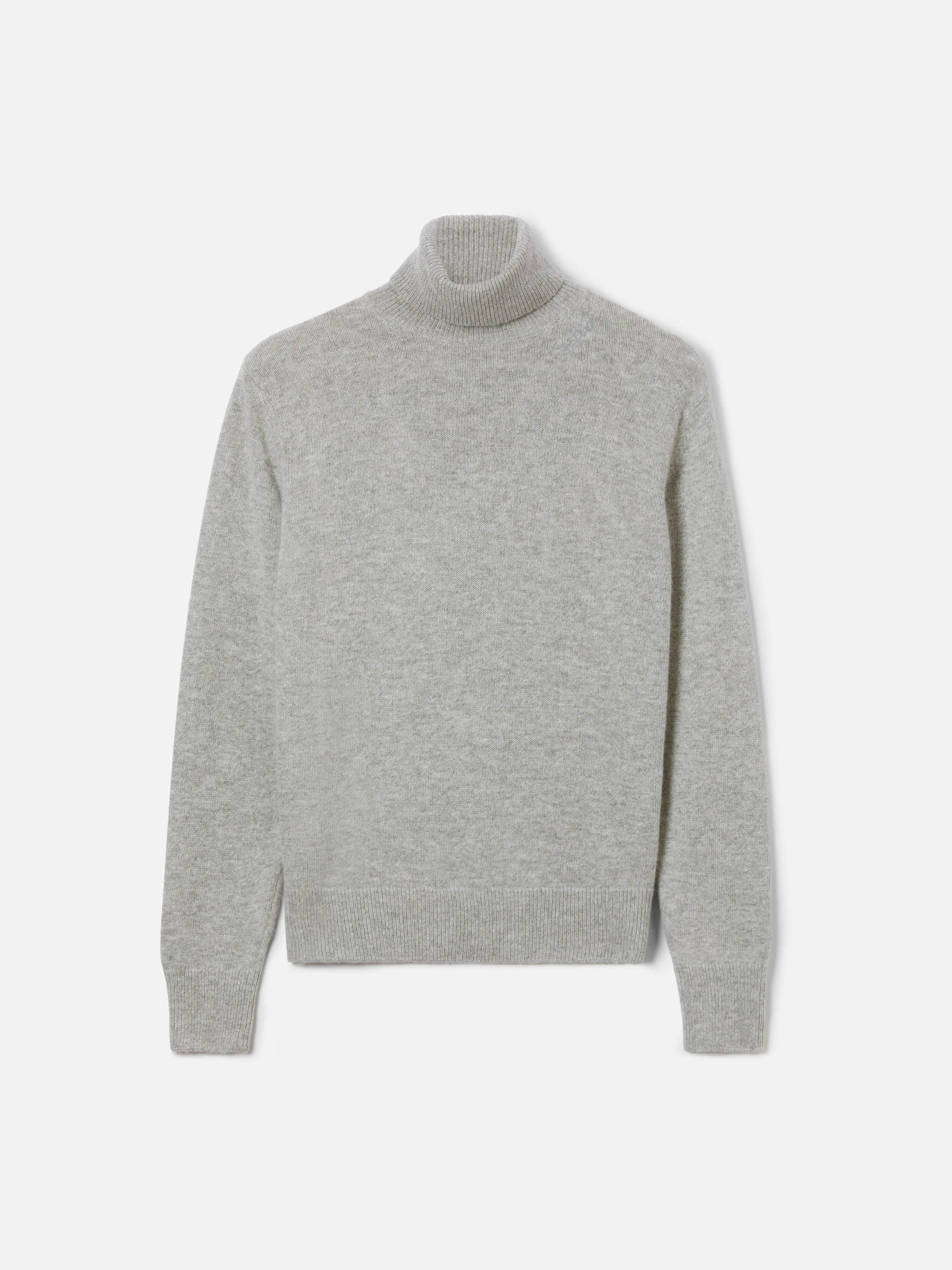 Mélange grey turtleneck Moody in BLENDED CASHMERE - Image 5