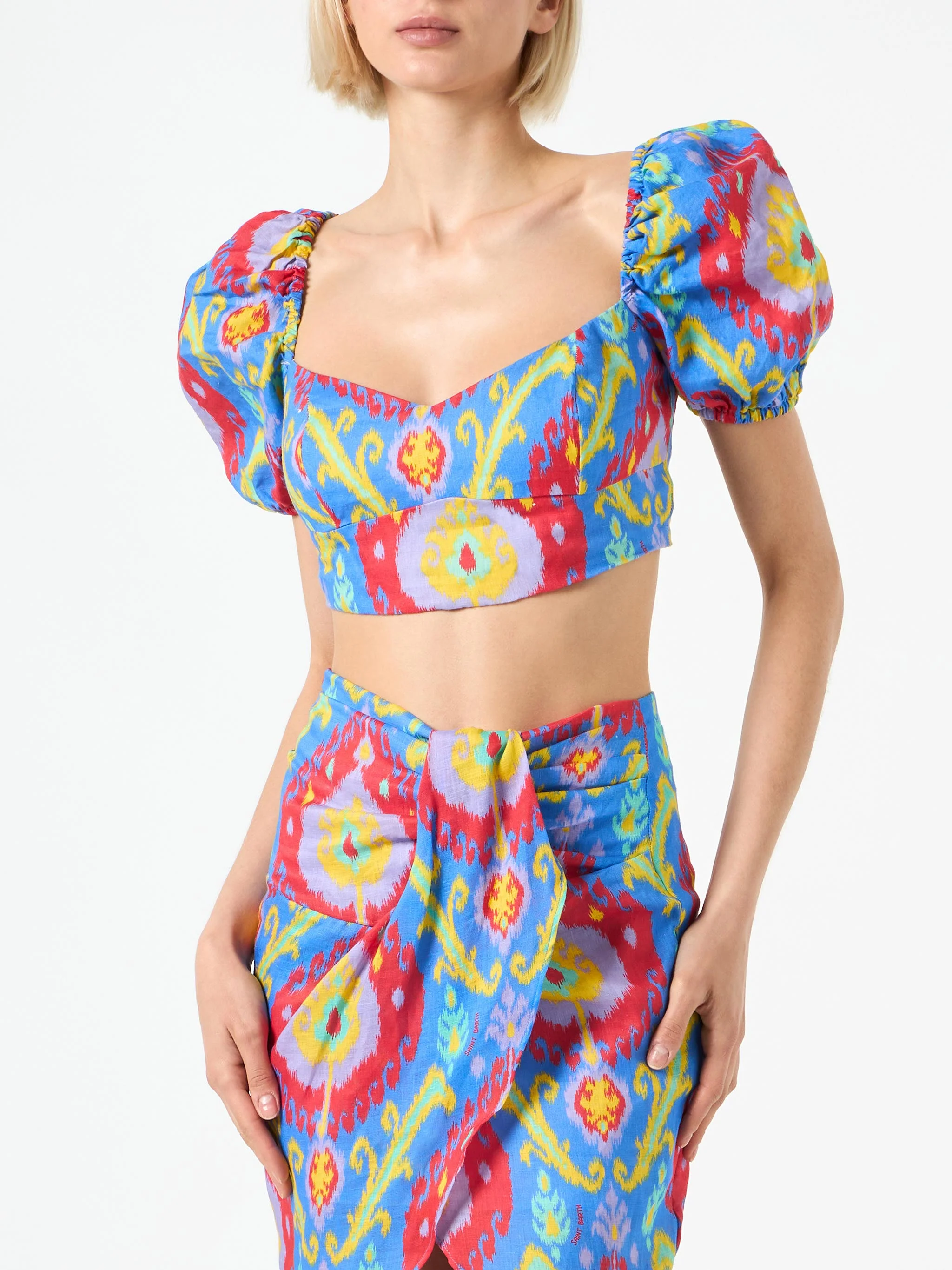 Amanda multicolor midi skirt - Image 5