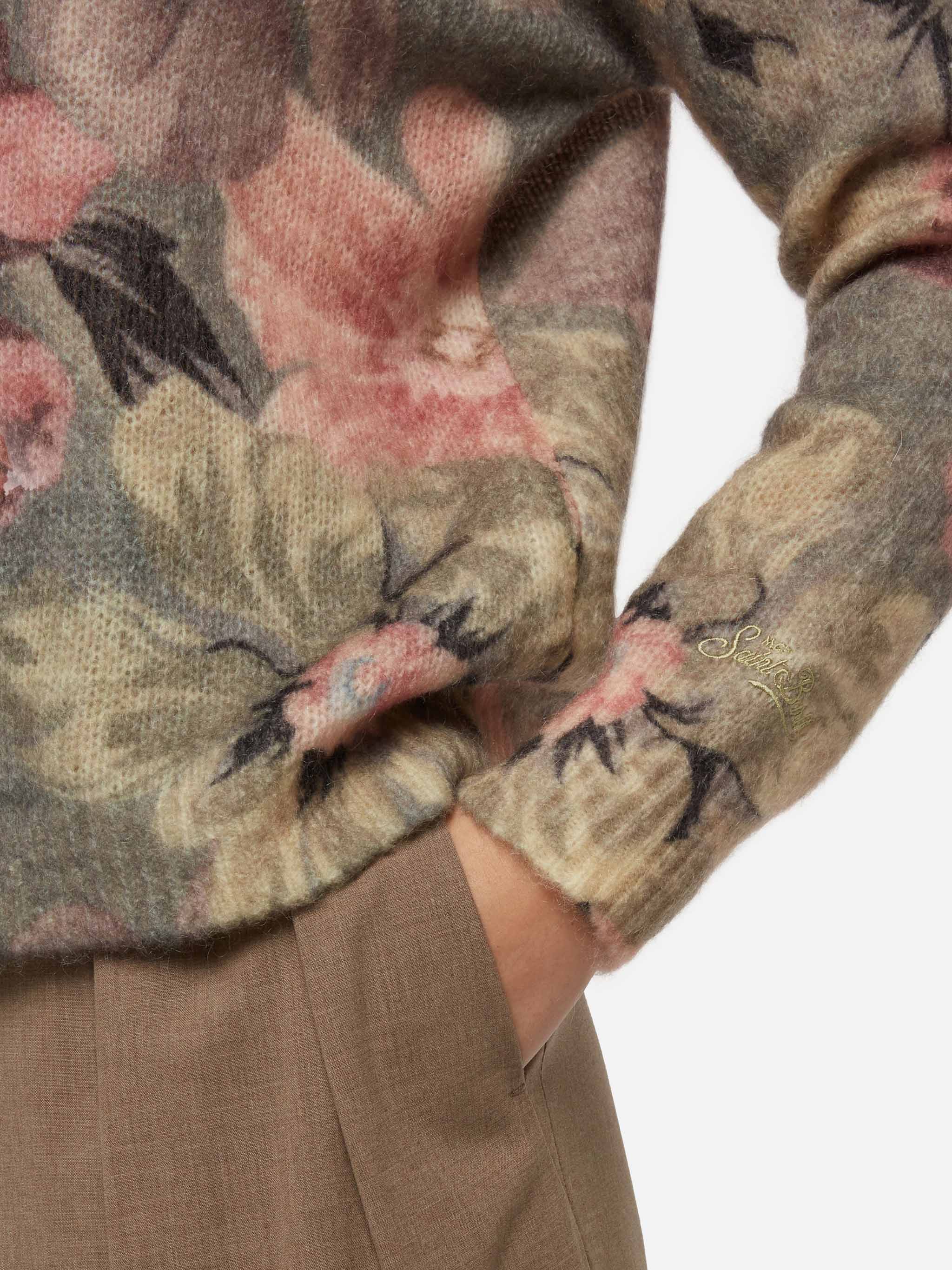 Floral Louise mohair sweater - Image 2