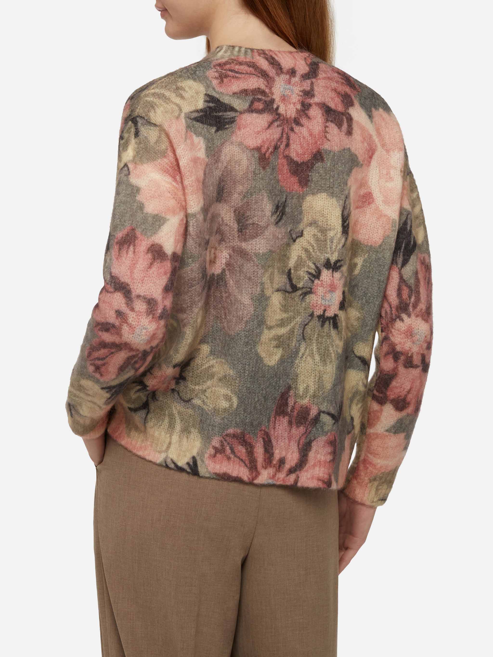 Floral Louise mohair sweater - Image 3
