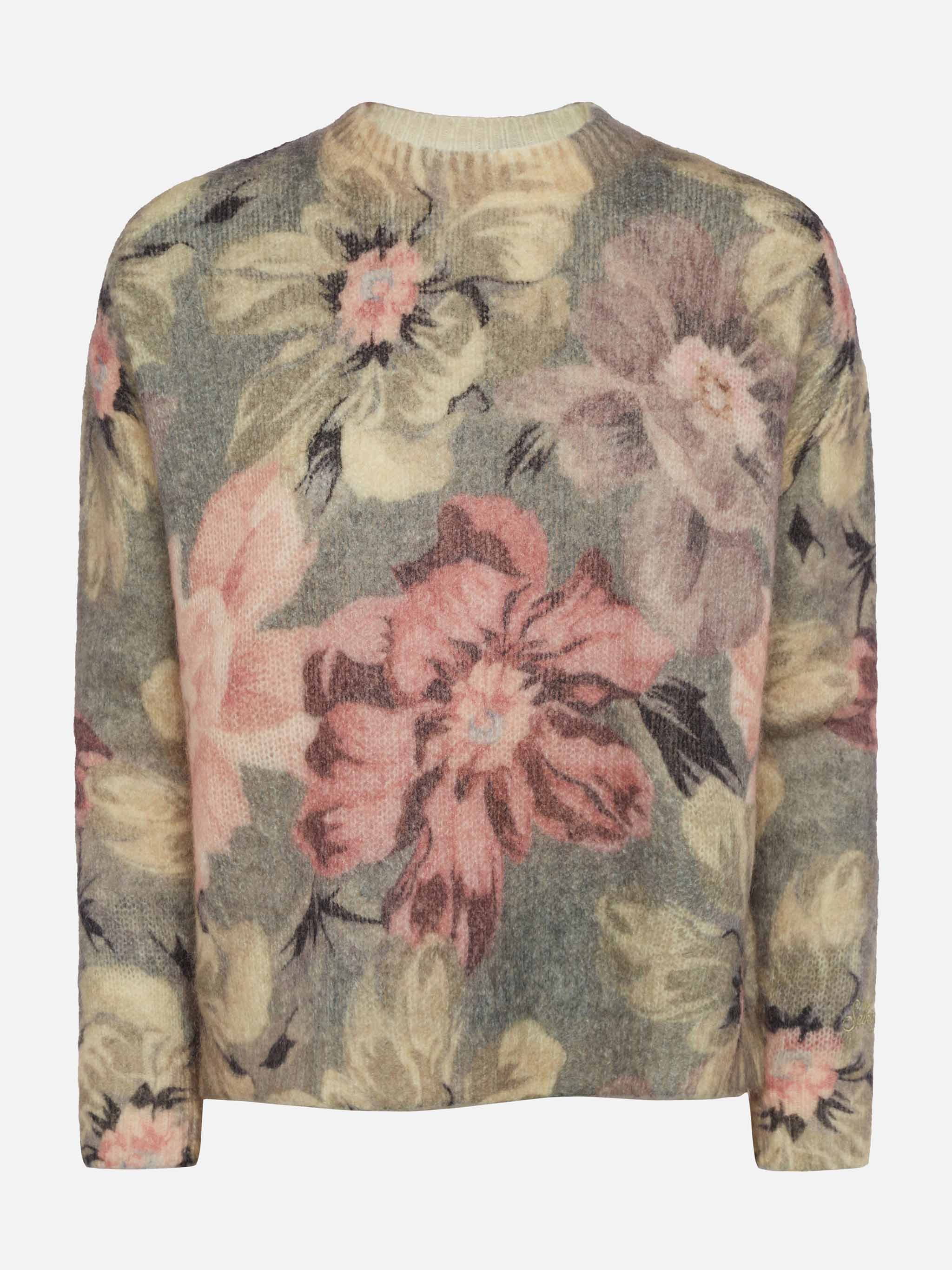 Floral Louise mohair sweater - Image 4