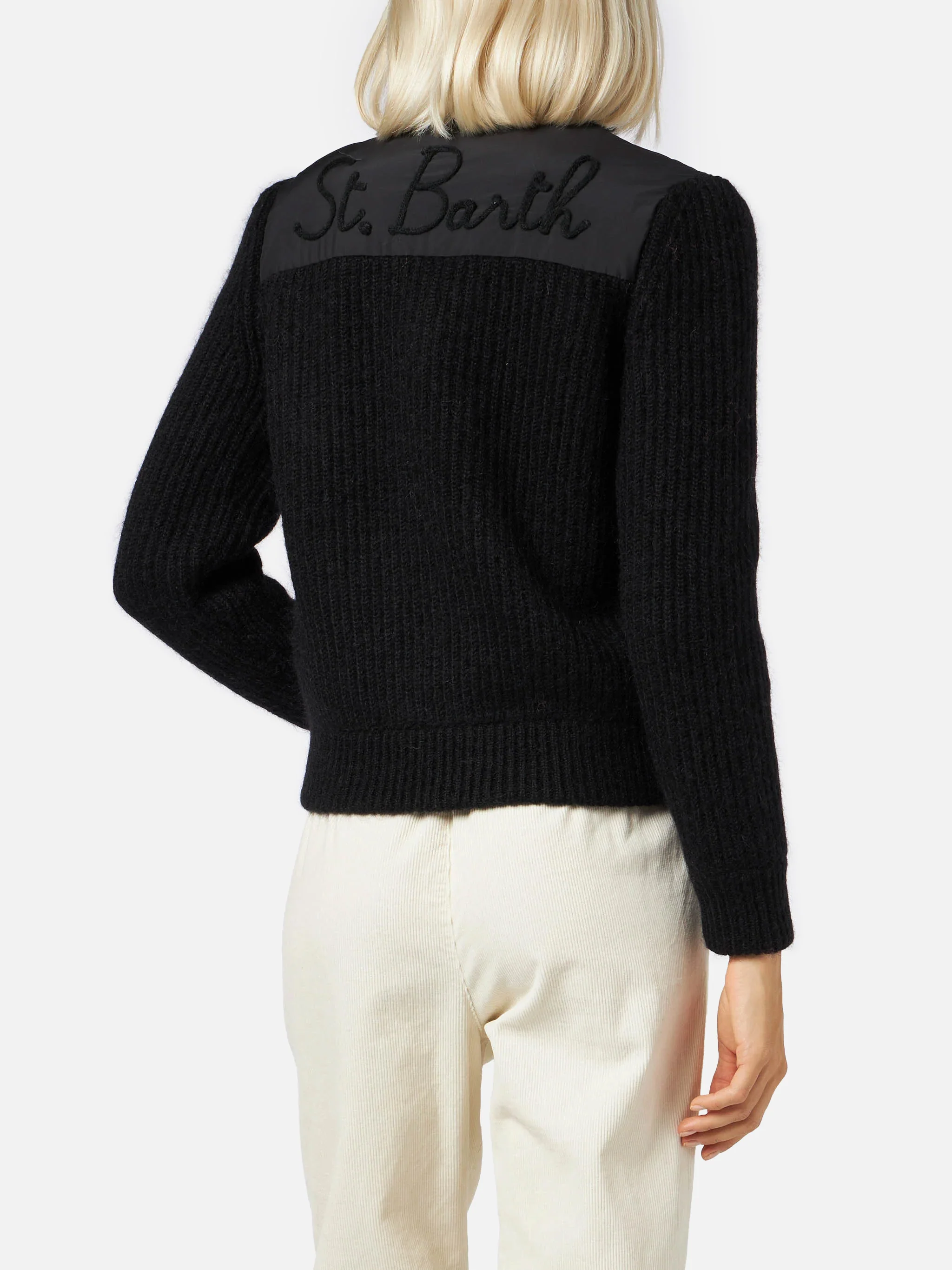Rosental black padded jacket - Image 3