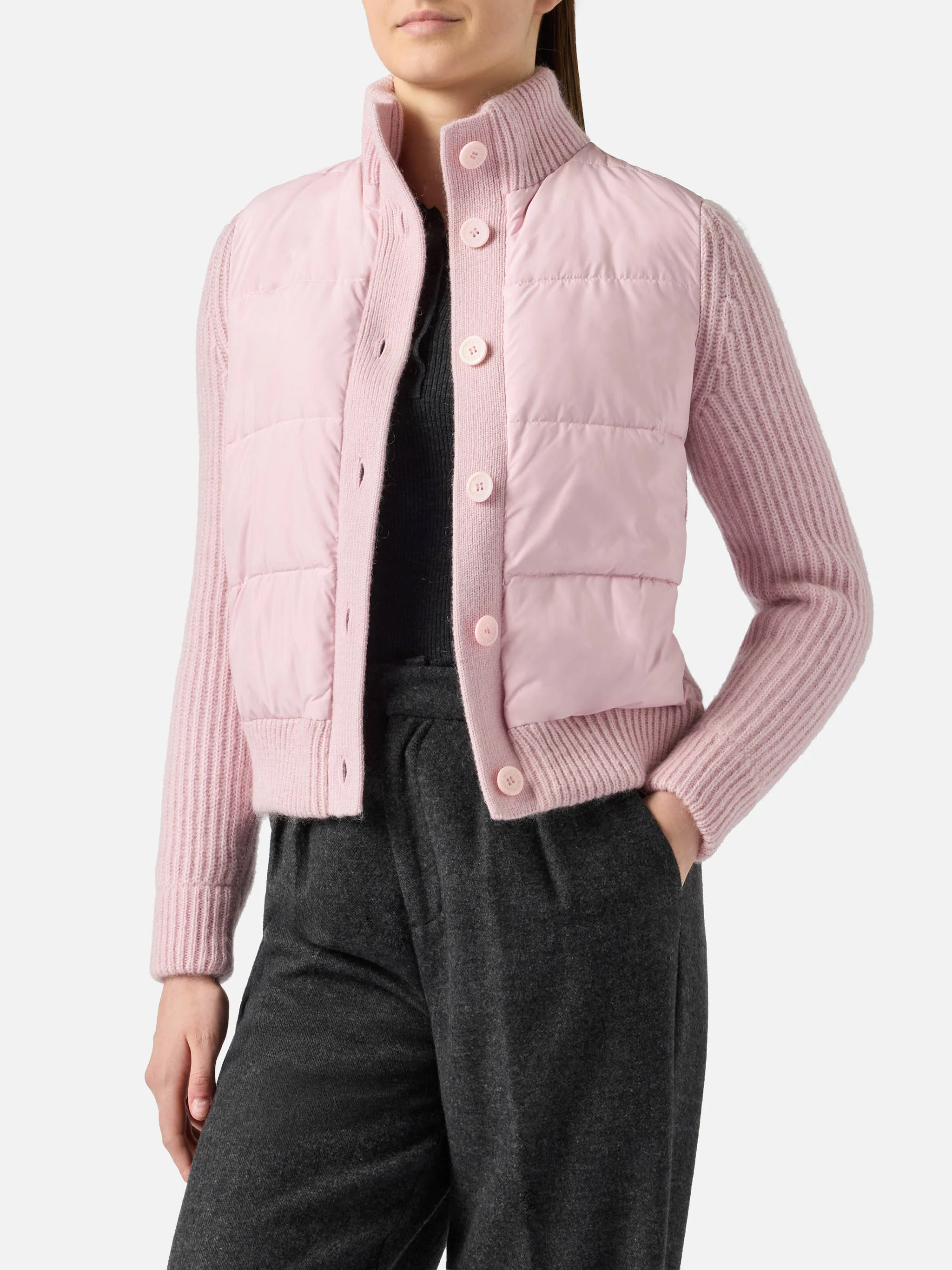 Rosental pink padded jacket